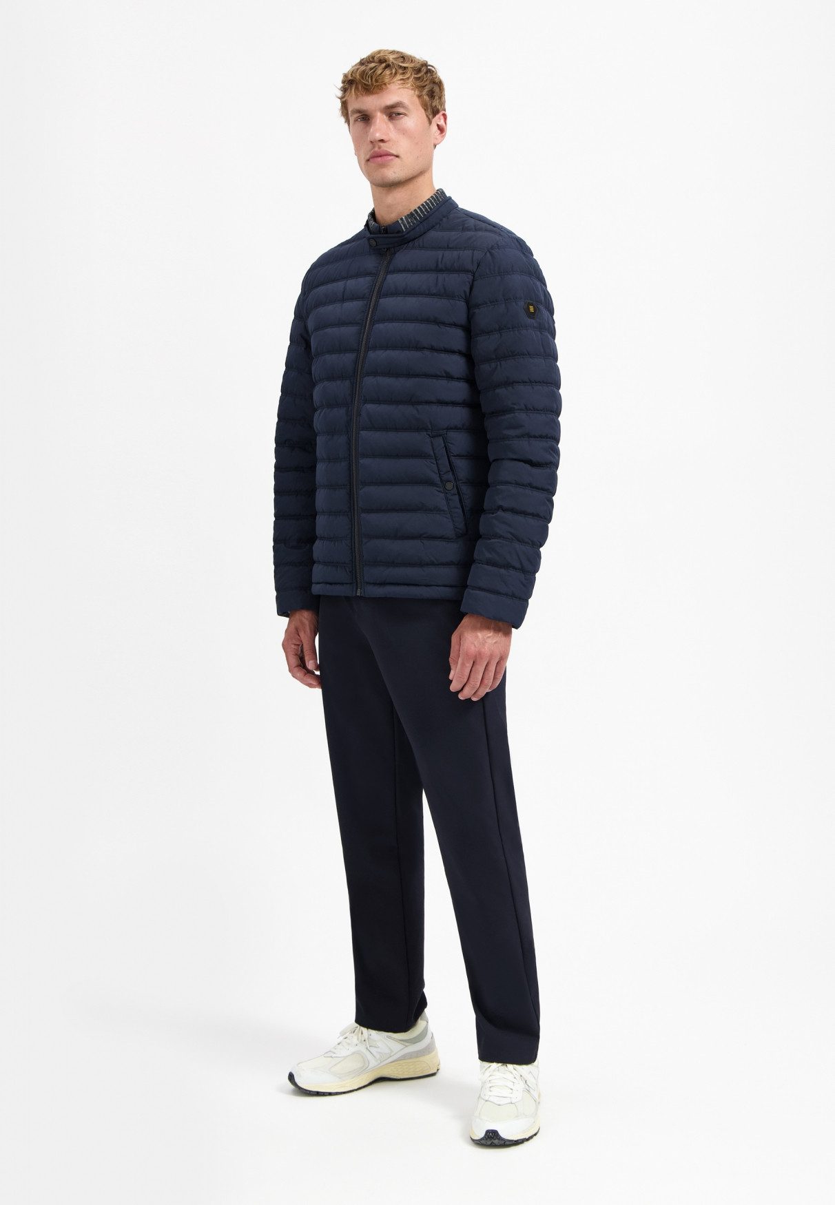 NO EXCESS Steppjacke No Excess Steppjacke Jacket Short Fit Padded