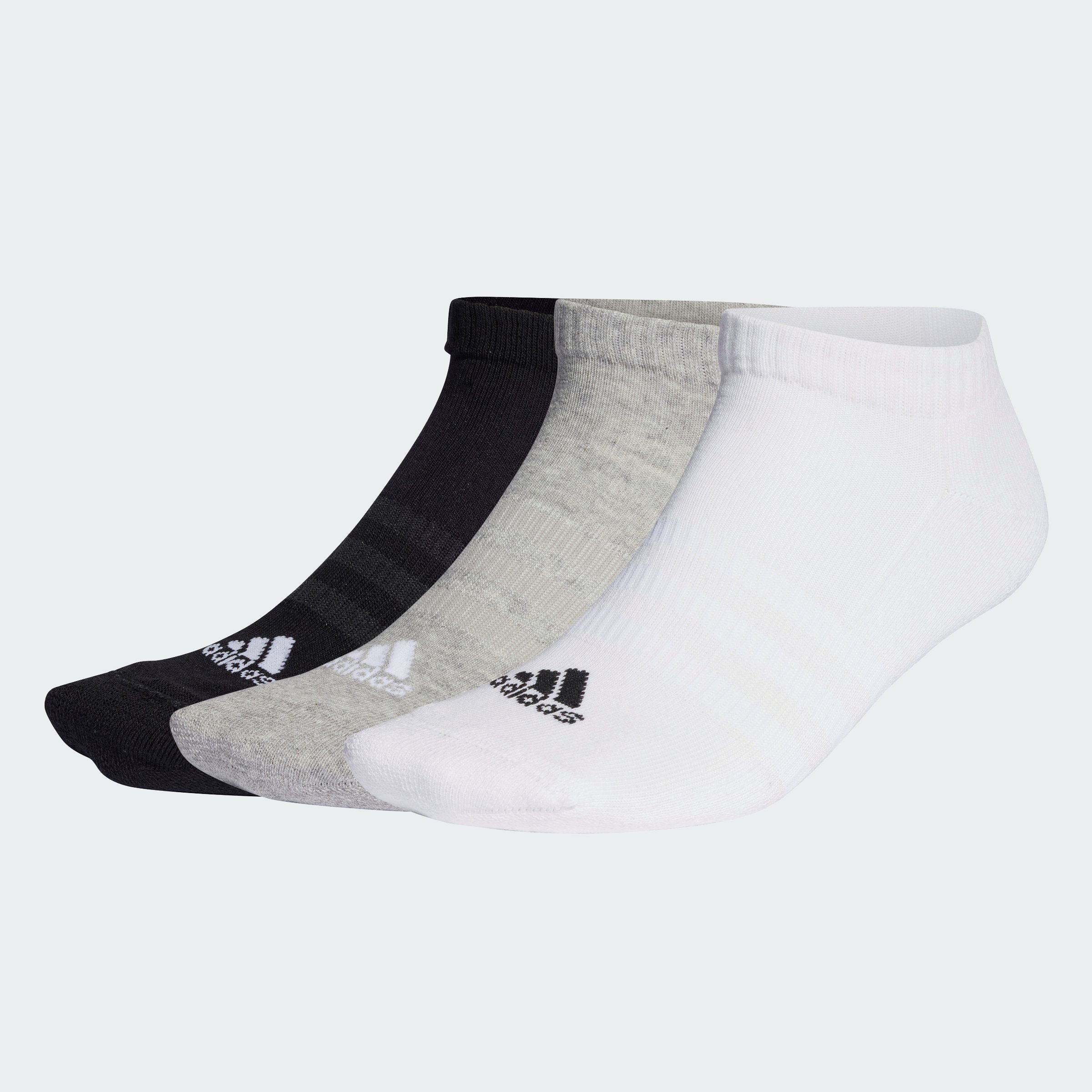 adidas Performance Funktionssocken CUSHIONED LOWCUT SOCKEN, 3 PAAR (3-Paar)