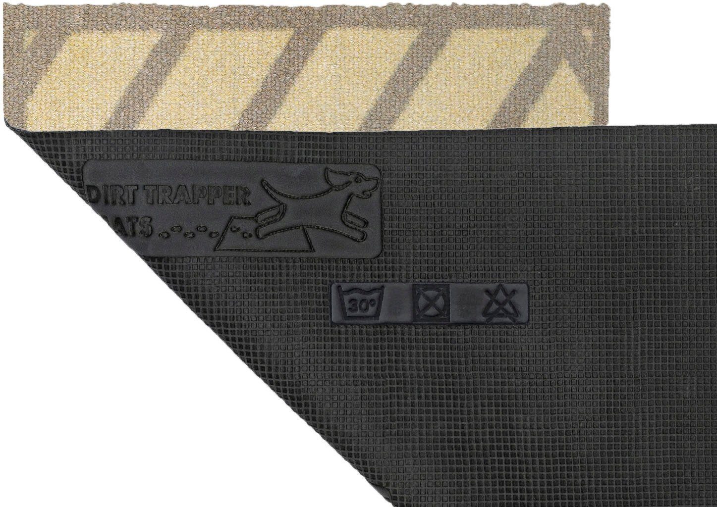 Teppich »Rayas«, wash+dry by Kleen-Tex, rechteckig, Höhe 9 mm-kaufen
