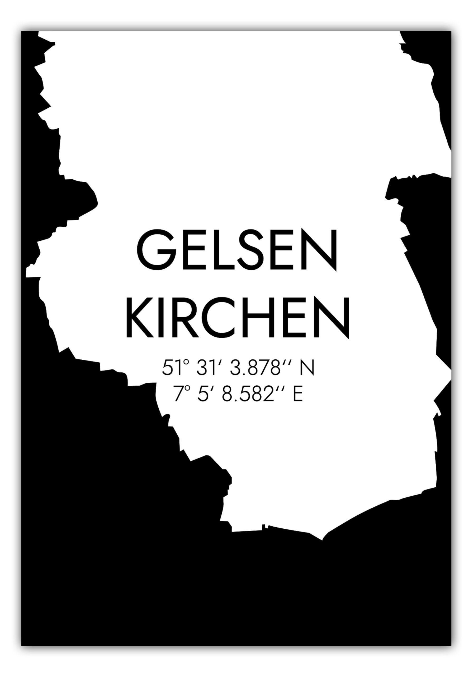 MOTIVISSO Poster Gelsenkirchen Koordinaten #5