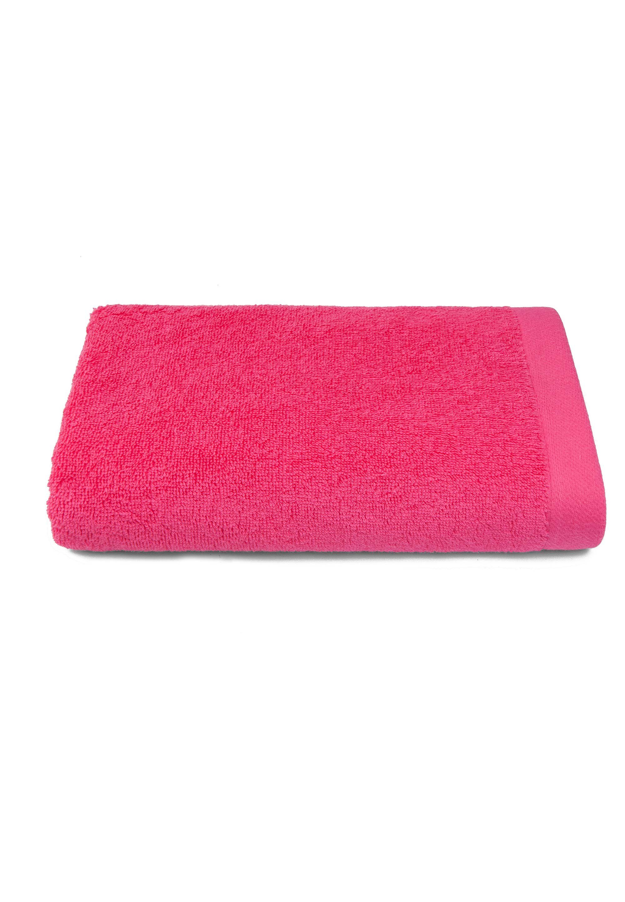 grace grand spa Handtuch Absolut, (1-St), mit kuscheligem Finish pink