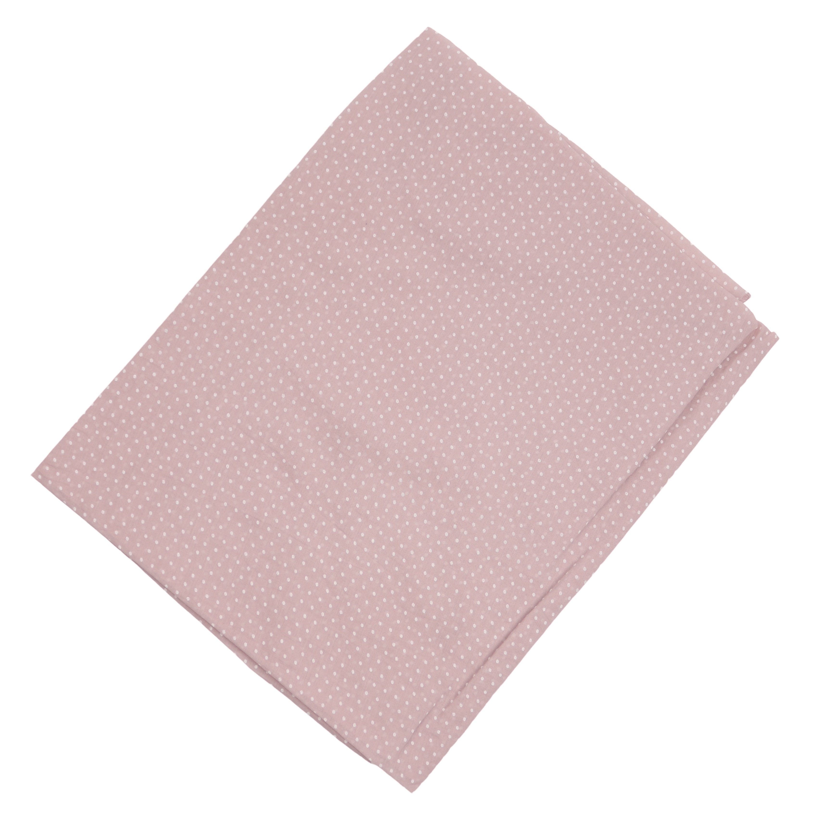 MIRROSI Modeschal Asymmetrischer Schal, Made in Italy 20% Seide 80% Baumwolle, (ca. 170x77cm; Leicht und bequem, zeitlos Pünktchen Muster), Damen Halstuch Stola ideal für Frühling, Sommer und Herbst