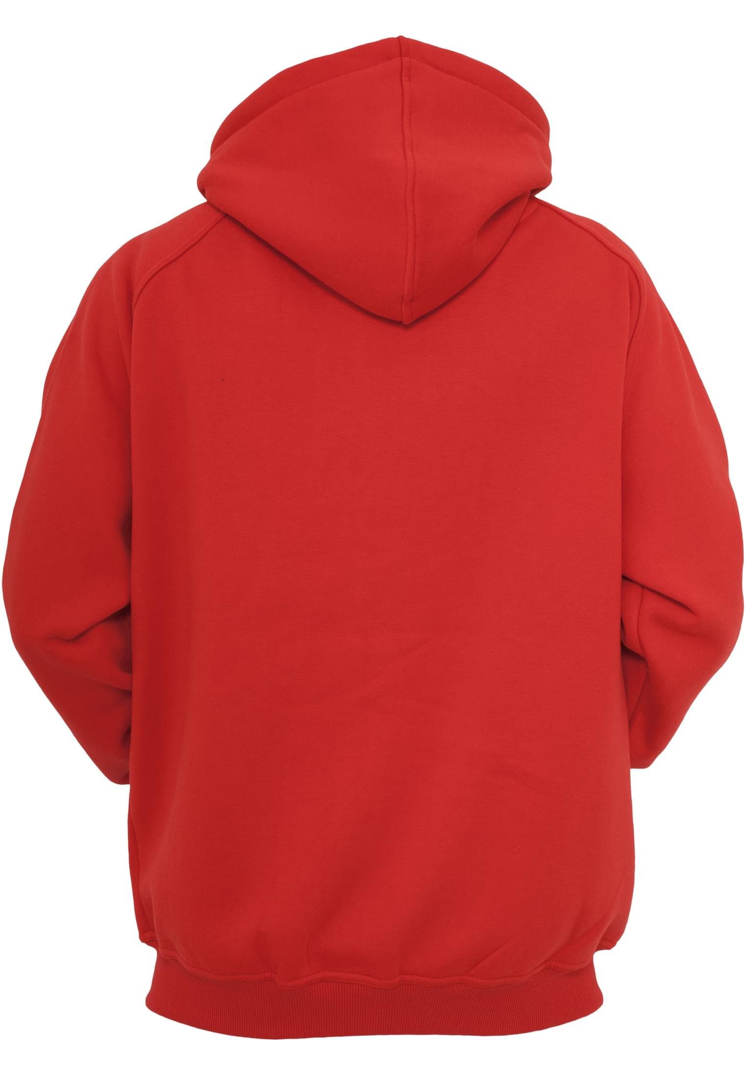 URBAN Sweater red Hoody (1-tlg) Blank Herren CLASSICS