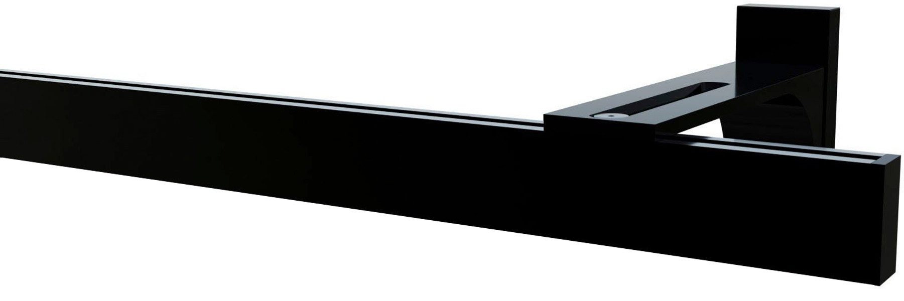 Garduna Gardinenstange Hochkant System 14x34mm Innenlauf 6mm