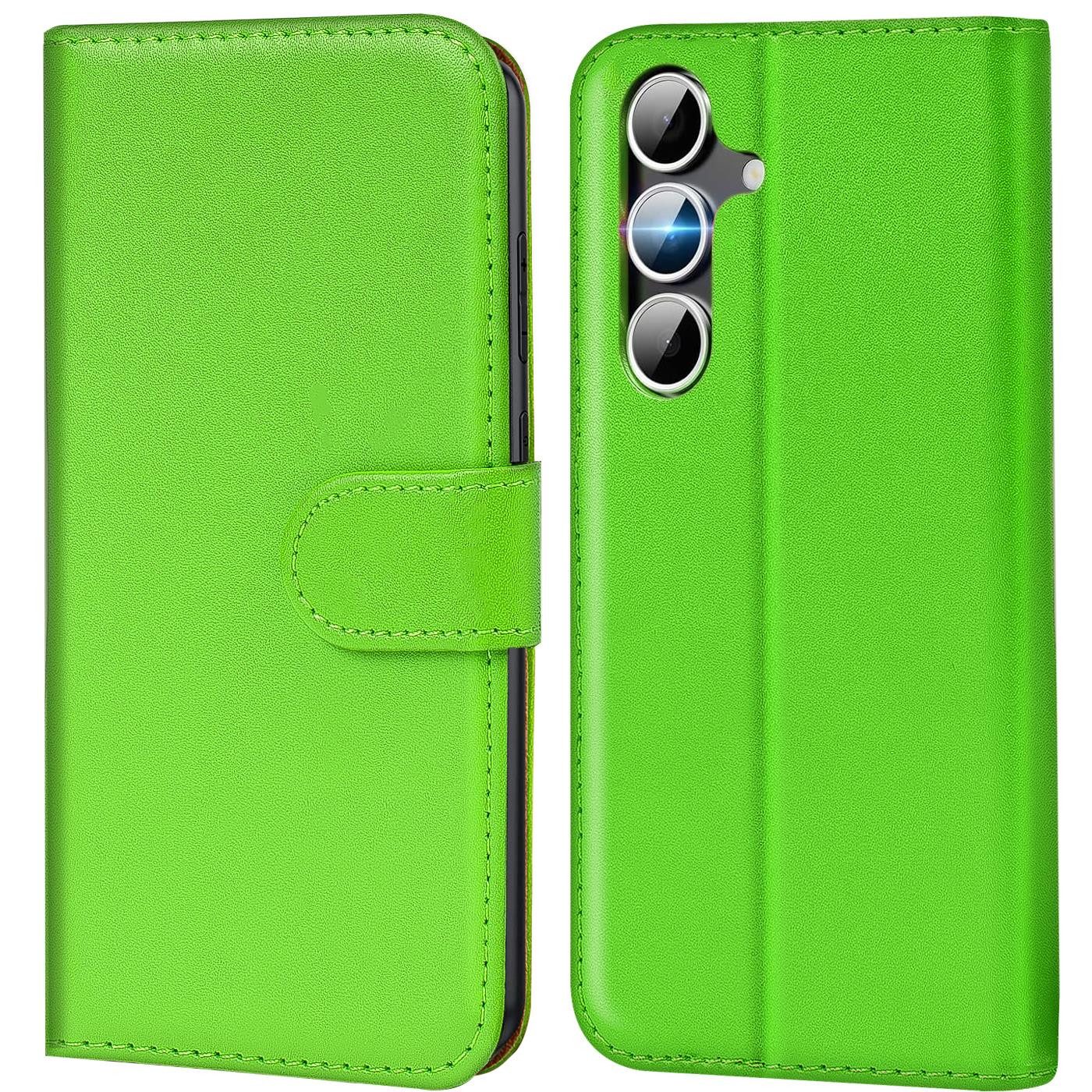CoolGadget Handyhülle Book Case Handy Tasche für Samsung Galaxy S25 FE 6,7 Zoll, Hülle Klapphülle Flip Cover für Samsung S25 FE Schutzhülle stoßfest