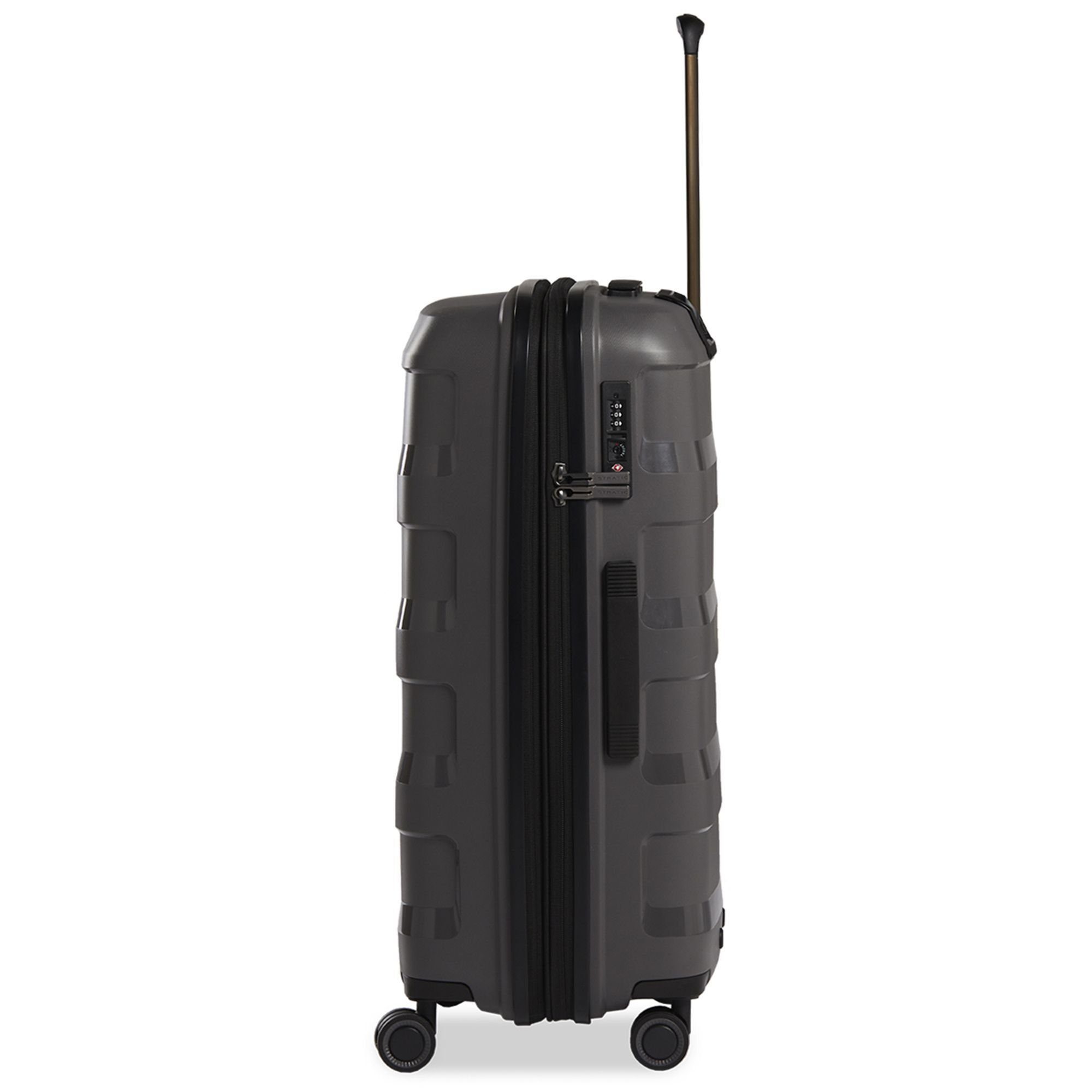 Stratic Hartschalen-Trolley Straw +, 4 Rollen, Polypropylen