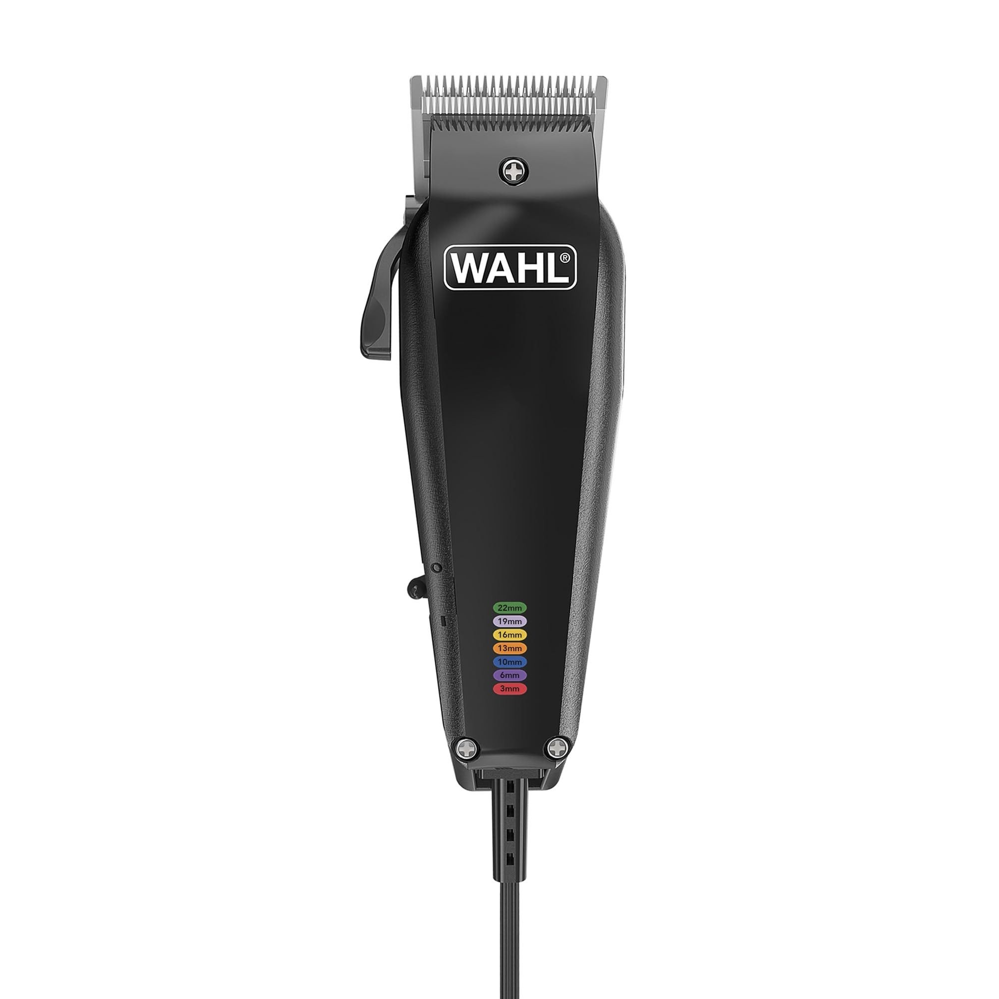Wahl Haarschneider 3027683, Kabelgebunden, verstellbarer Taper, 7 Kämme