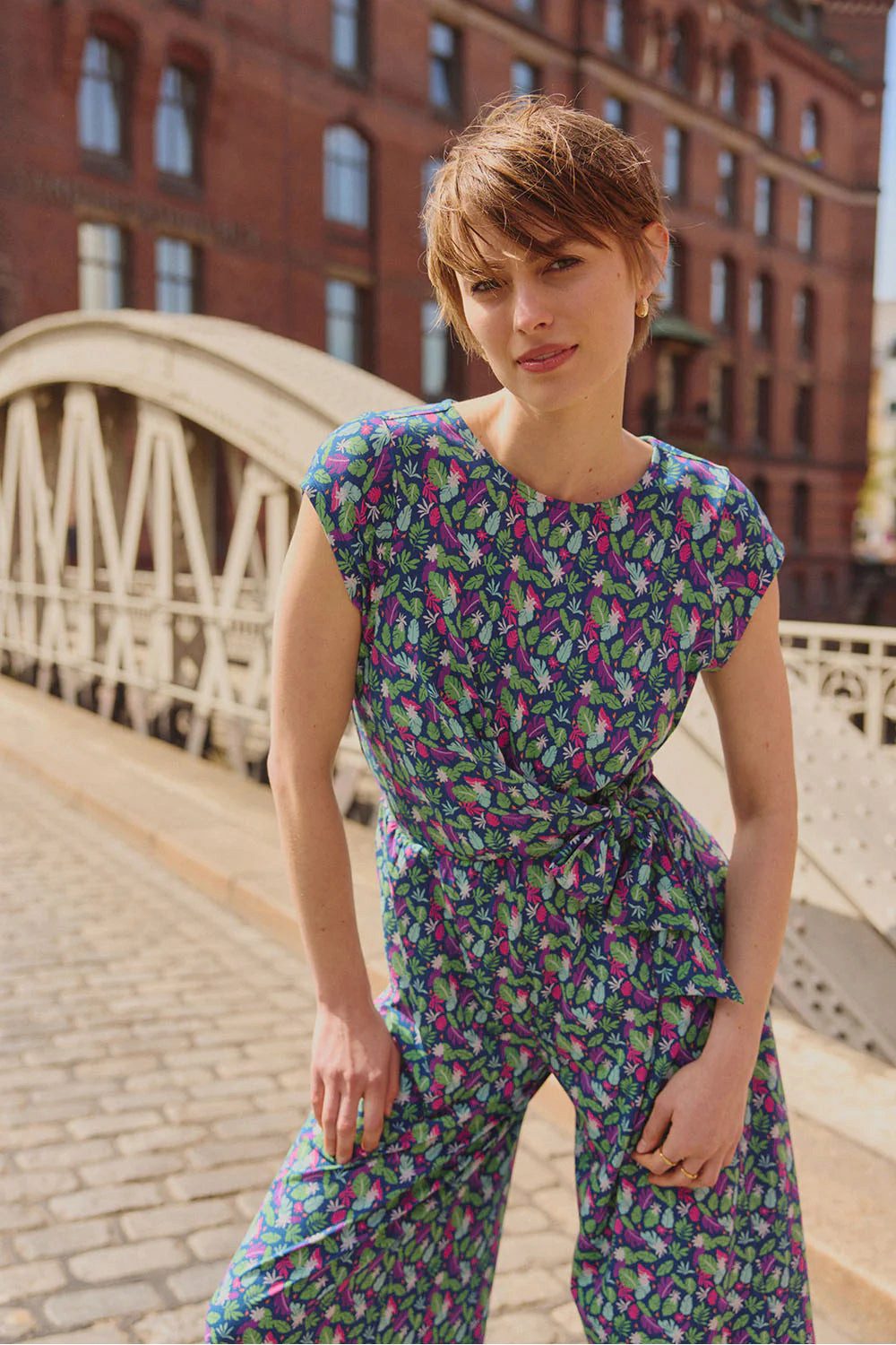 Tranquillo Jumpsuit Jerseyoverall Finaa aus EcoVero™ Viskose