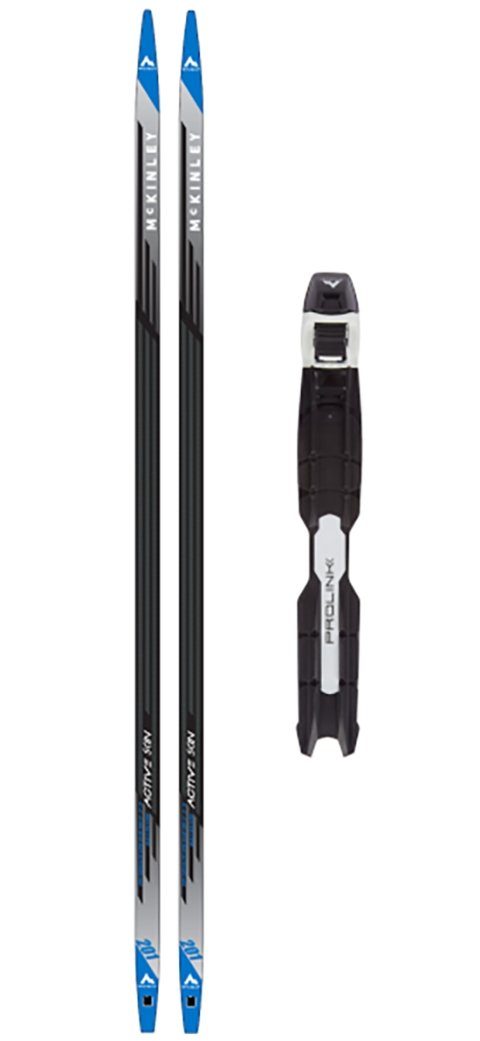 McKINLEY Langlaufski Erw.-Langlauf-Set für Damen & Herren: Active SKIN + Bindung