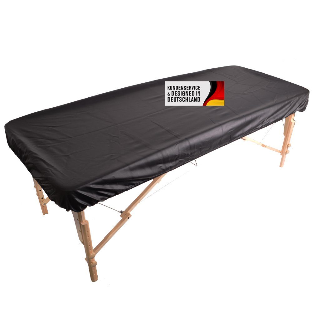 Duke-Handel Massageliegenbezug PU-Leder, Polyurethan, Gummizug: rundum, (1 Stück), abwischbarer Schutzüberzug für Ihre/n Massageliege/Massagetisch