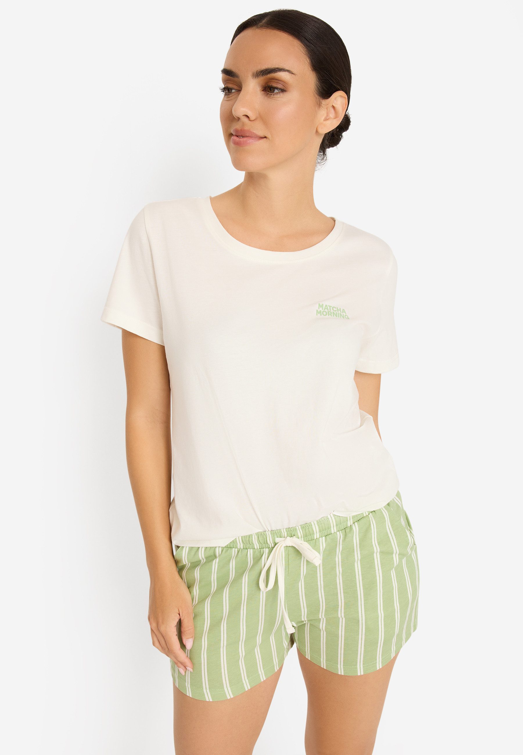 LSCN by LASCANA Shorty (Set, 2 tlg) mit Front-und Back-Print. € 24,99