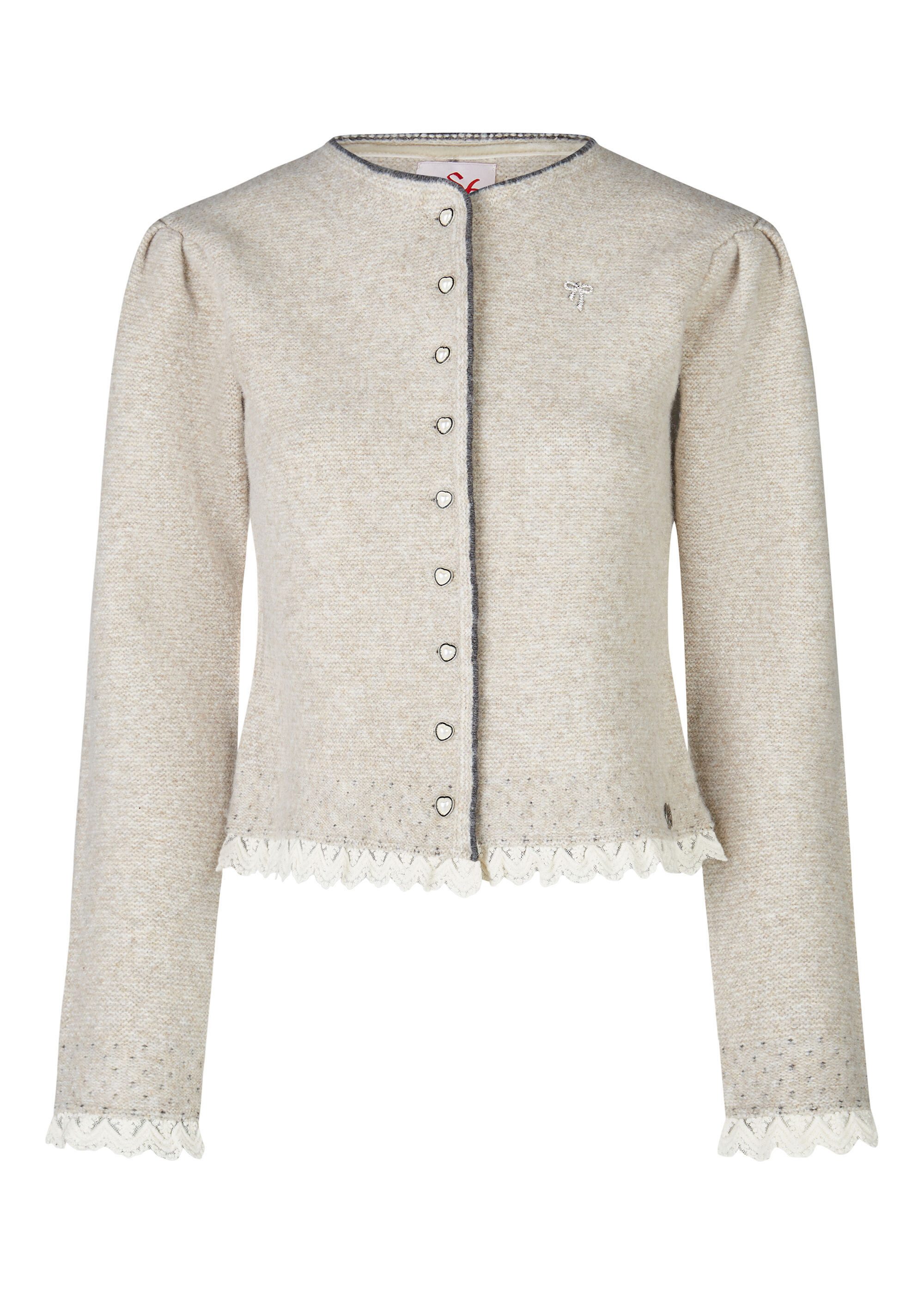 Spieth & Wensky Trachtenstrickjacke Karline (1-tlg) mit eleganter Knopfleiste