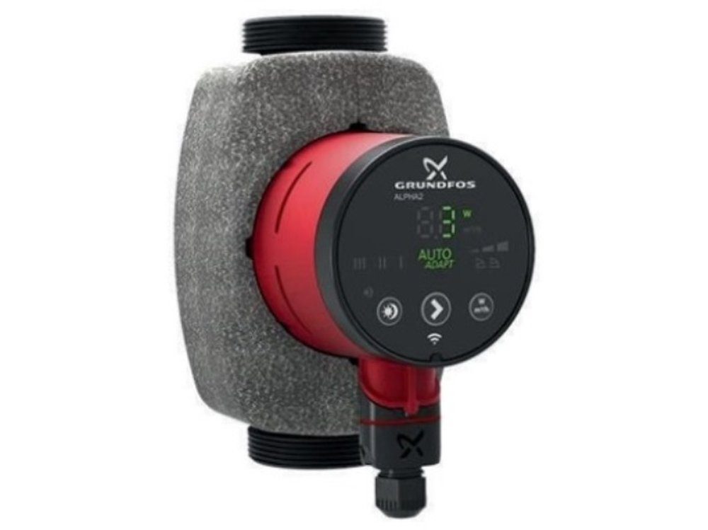 Grundfos Umwälzpumpe GRUNDFOS 99261735 Heizungsumwälzpumpe ALPHA2 230 V, PN 10, 180 mm Typ