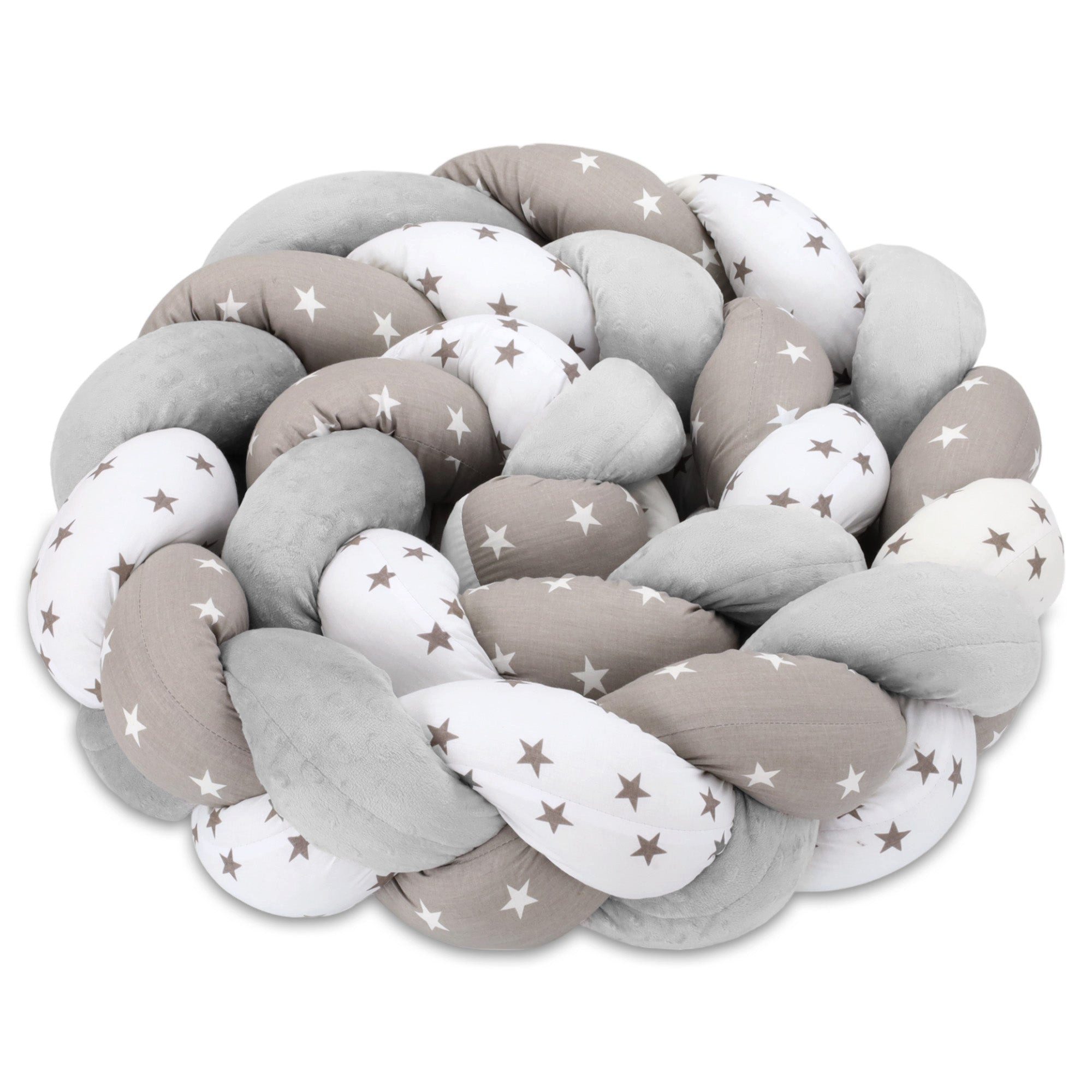 Totsy Baby Schutzgitter Kuschelkissen Kinder Kissen Deko 200 cm - flauschig Dekokissen