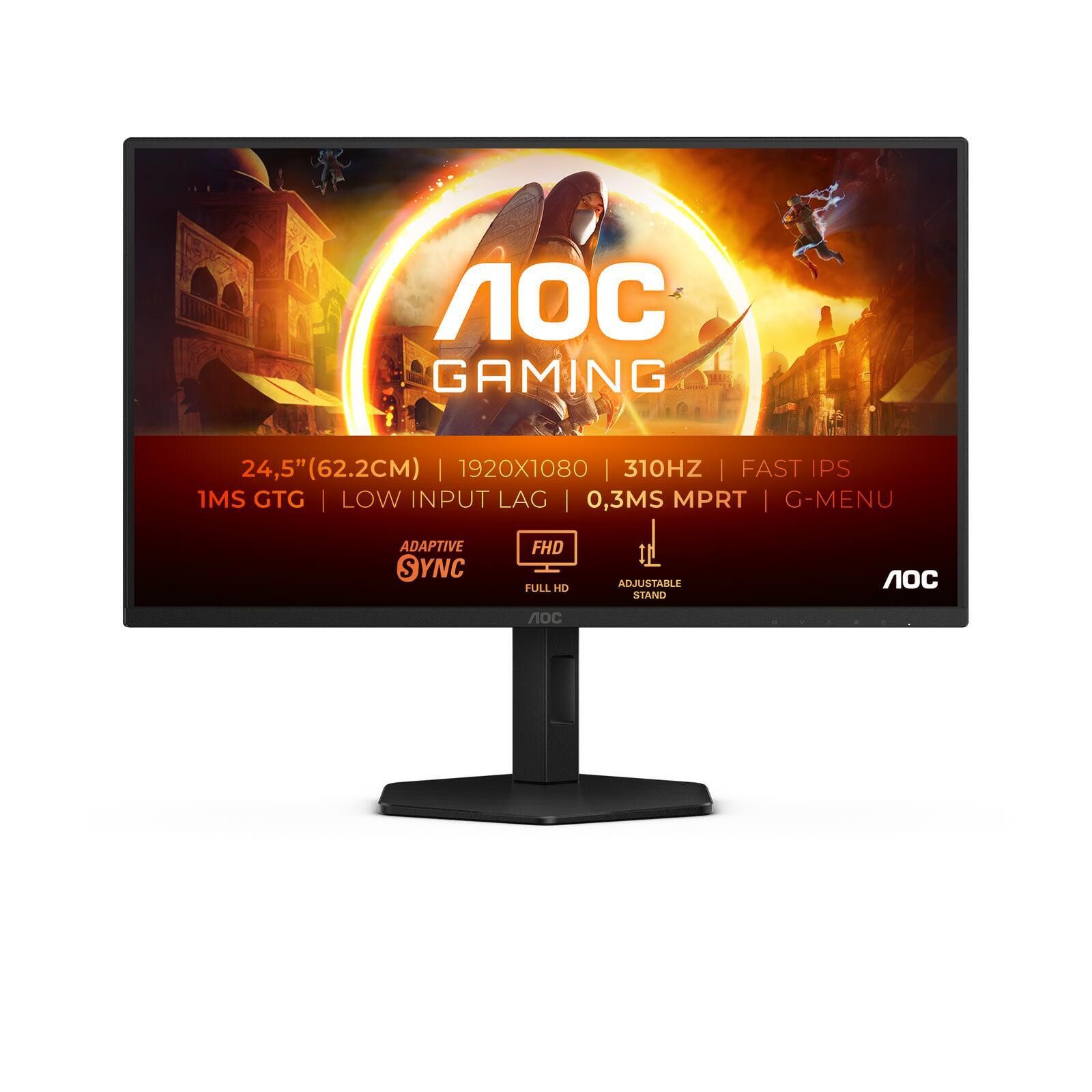 AOC 25G4SXU Gaming-LED-Monitor (1920 x 1080, 1 ms Reaktionszeit, 310 Hz, Fast IPS)