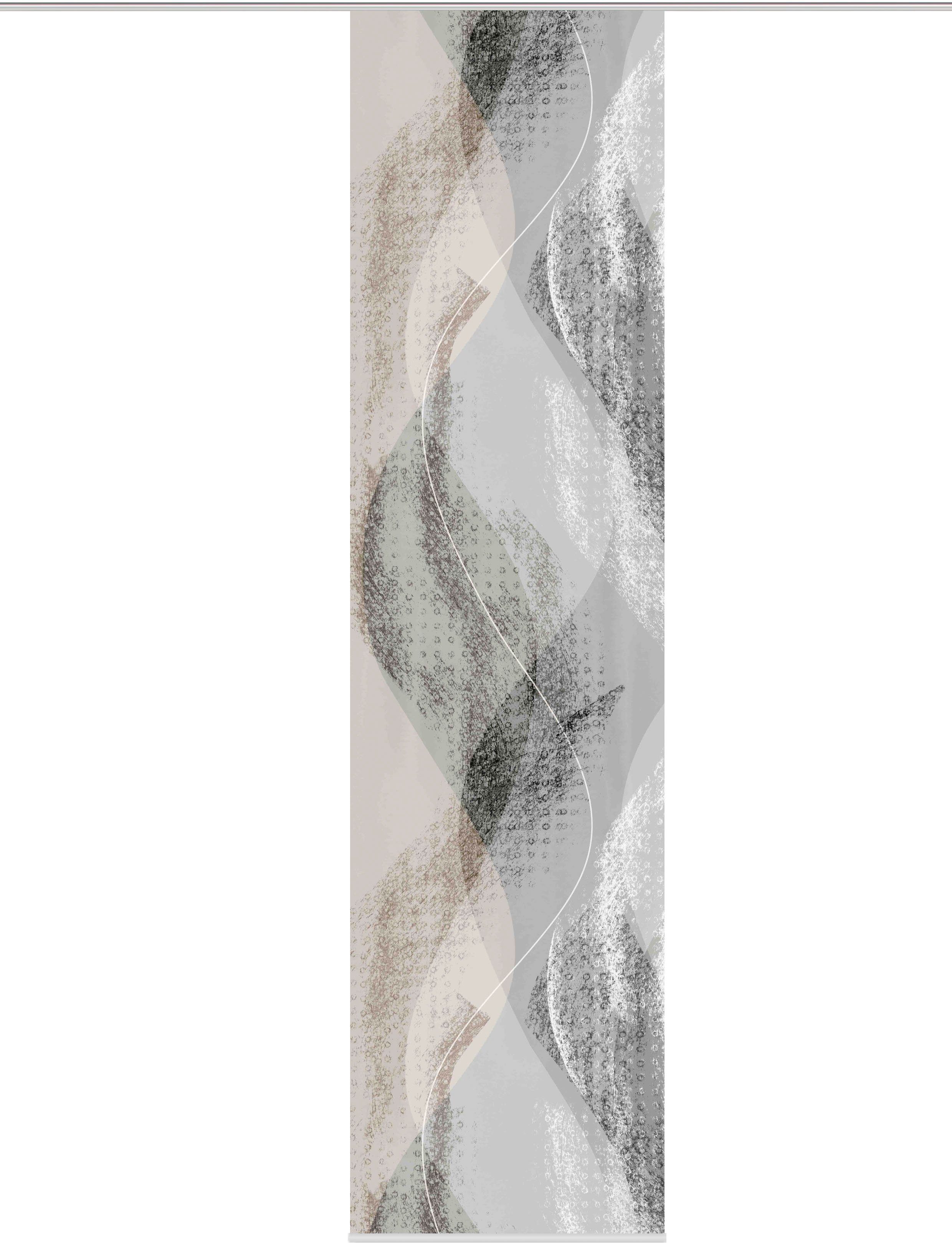 HOME WOHNIDEEN Schiebegardine SCHIEBEVORHANG DEKOSTOFF DIGITALDRUCK 'TORRE' (1 St), Paneelwagen, blickdicht, DIGITALDRUCK - INDIVIDUELL KÜRZBAR