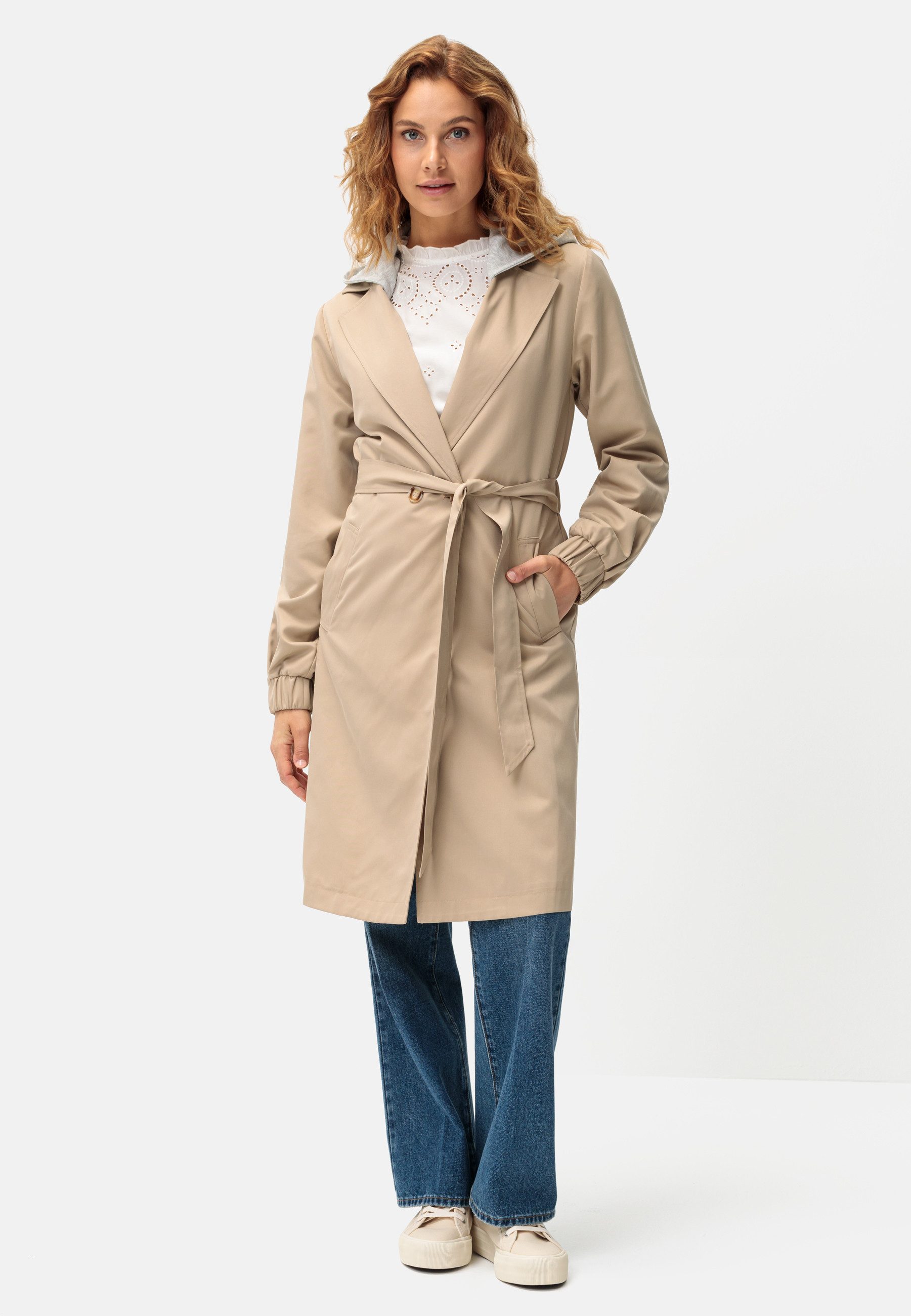 LASCANA Parka mit abnehmbarer Kapuze, Parker, günstig online kaufen