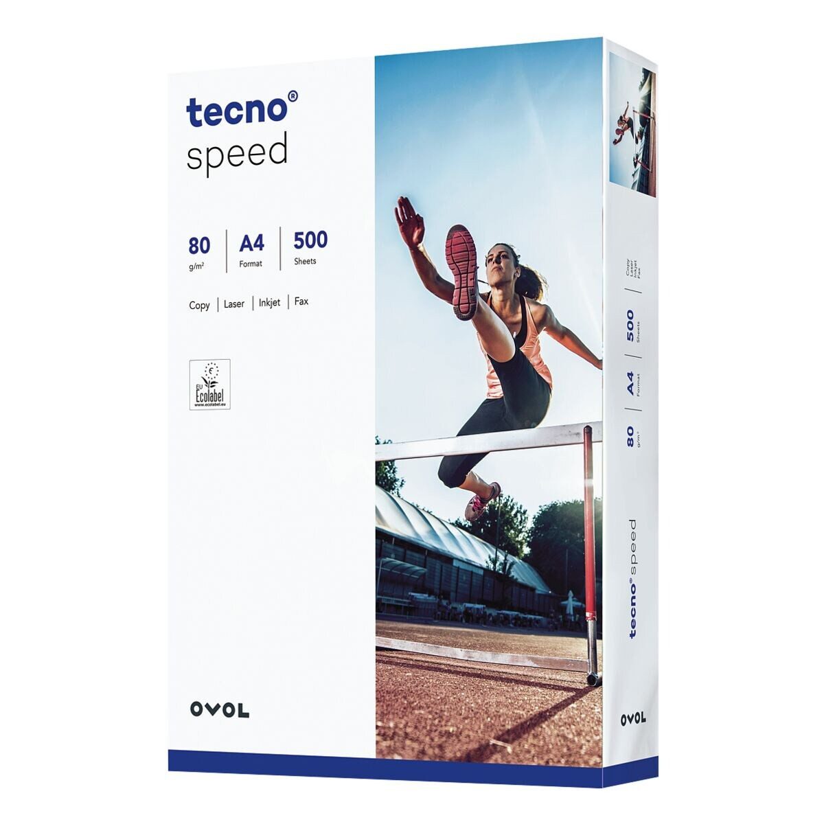 Inapa tecno Druckerpapier Speed, Format DIN A4, 80 g/m², 147 CIE, 500 Blatt