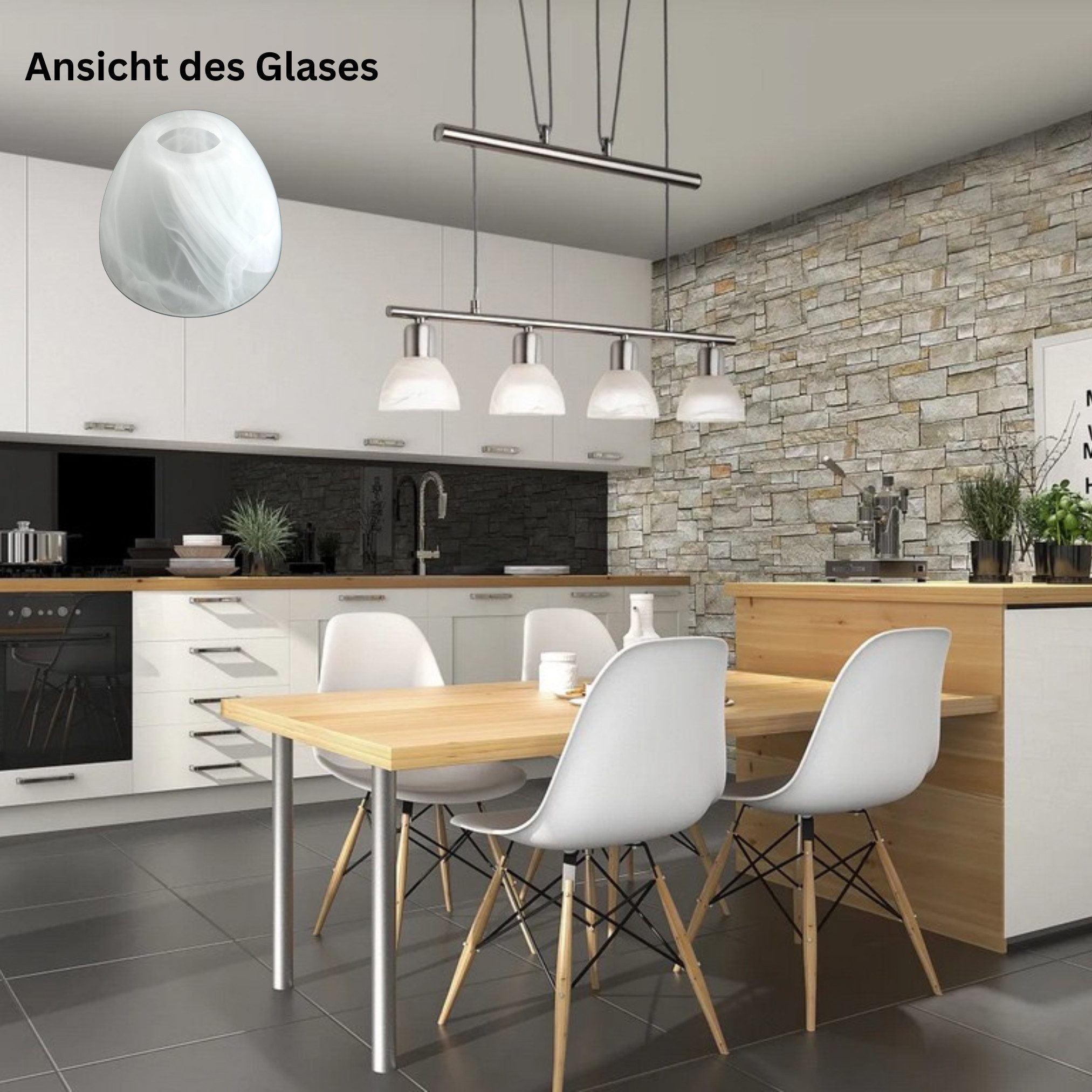 Lichthandel Hoch LED Pendelleuchte Esstisch 4 günstig online kaufen