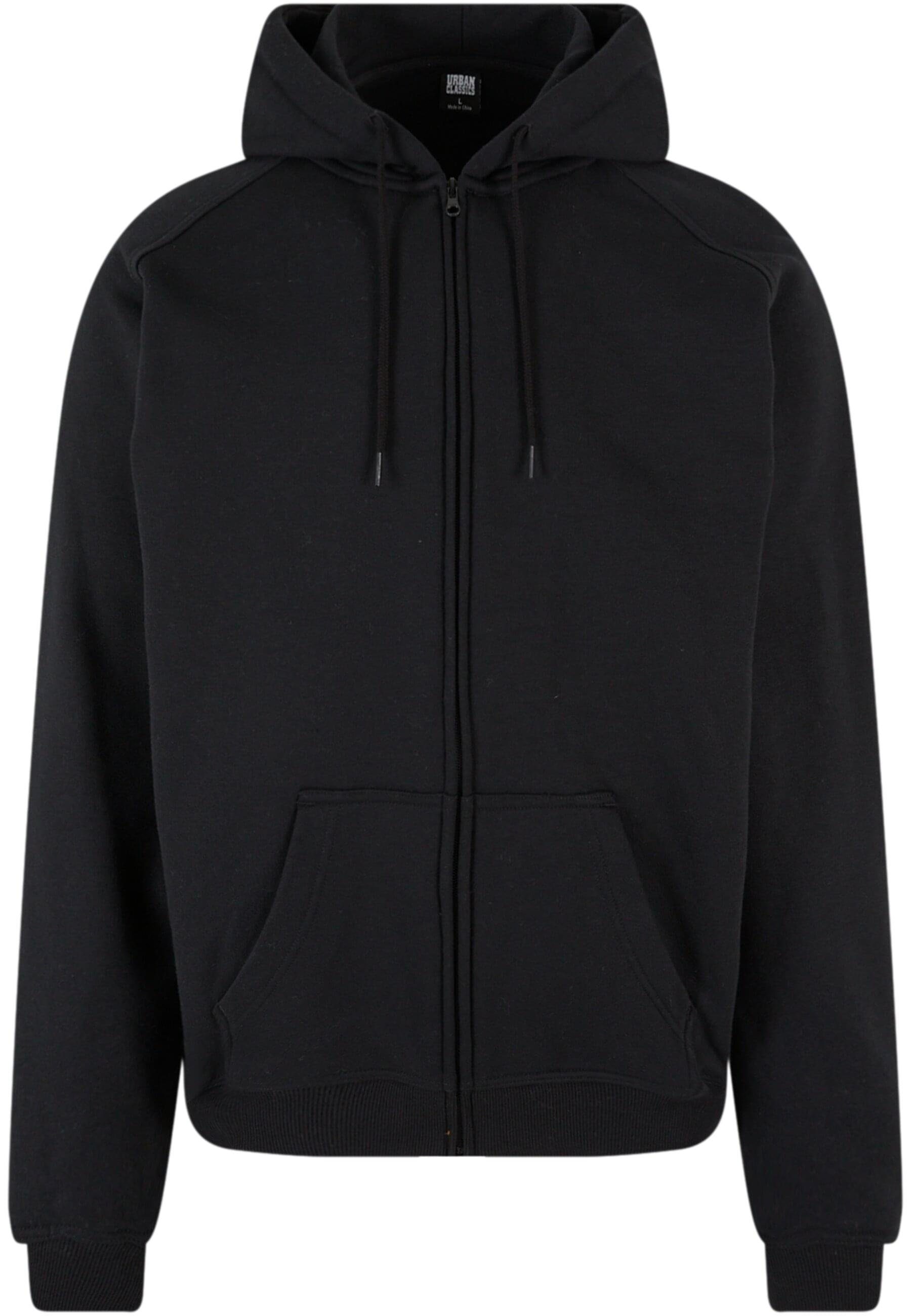 URBAN CLASSICS Sweatjacke Urban Classics Herren Zip Hoody (1-tlg)