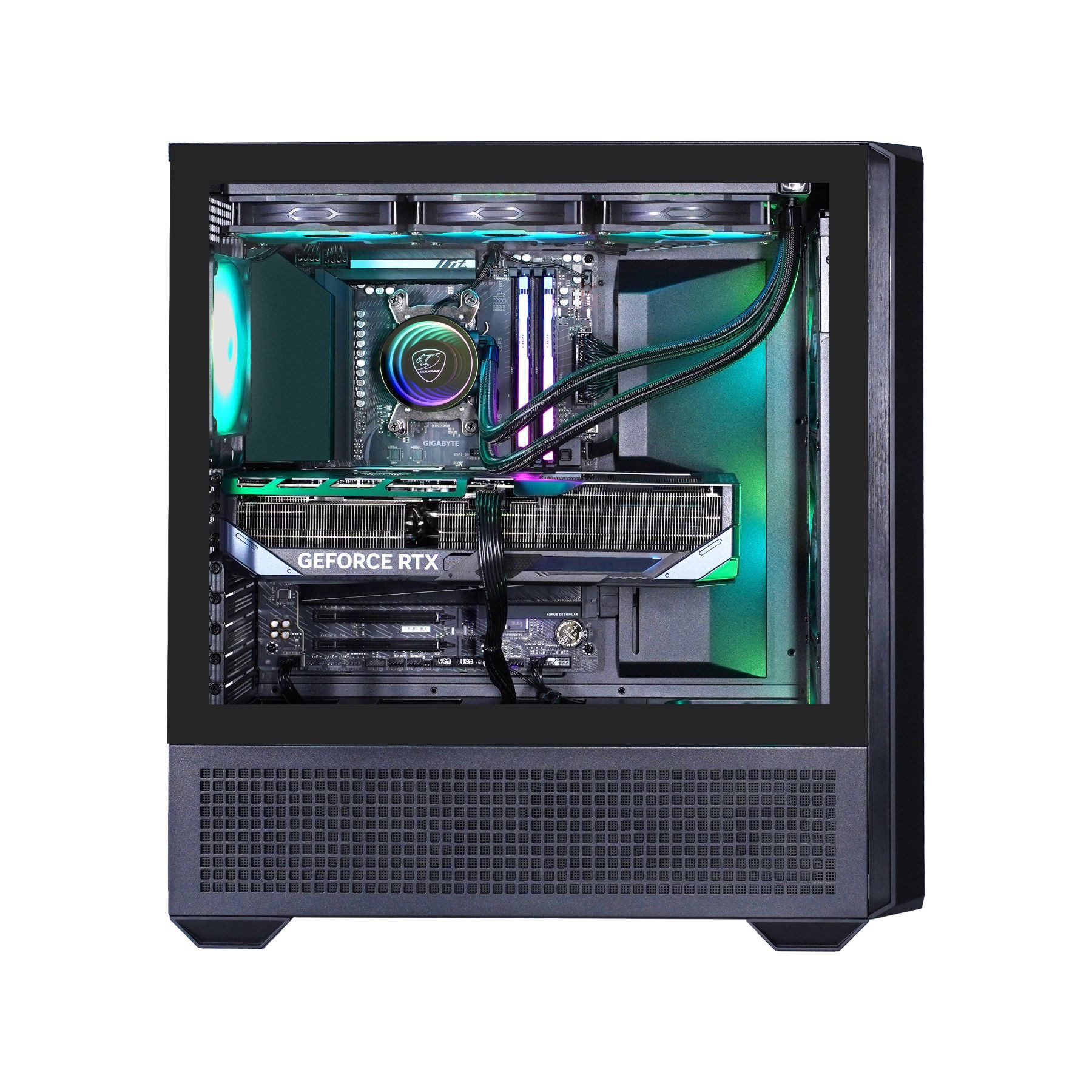 Cougar MX600 BK 7462 AMD Ryzen 7 9800X3D RTX 5070Ti 32GB DDR5 1TB SSD Gaming-PC (AMD Ryzen 7 9800X3D, RTX 5070 Ti, 32 GB RAM, 1000 GB SSD, Wasserkühlung, Windows 11, DDR5 RAM)