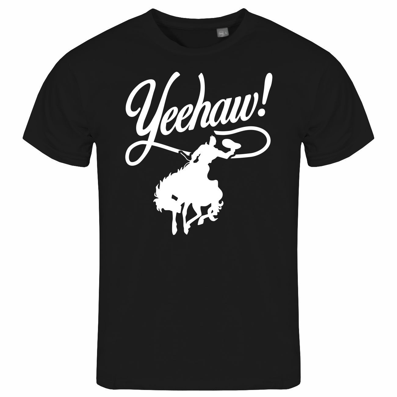 Print-Shirt Herren T-Shirt Yeehaw