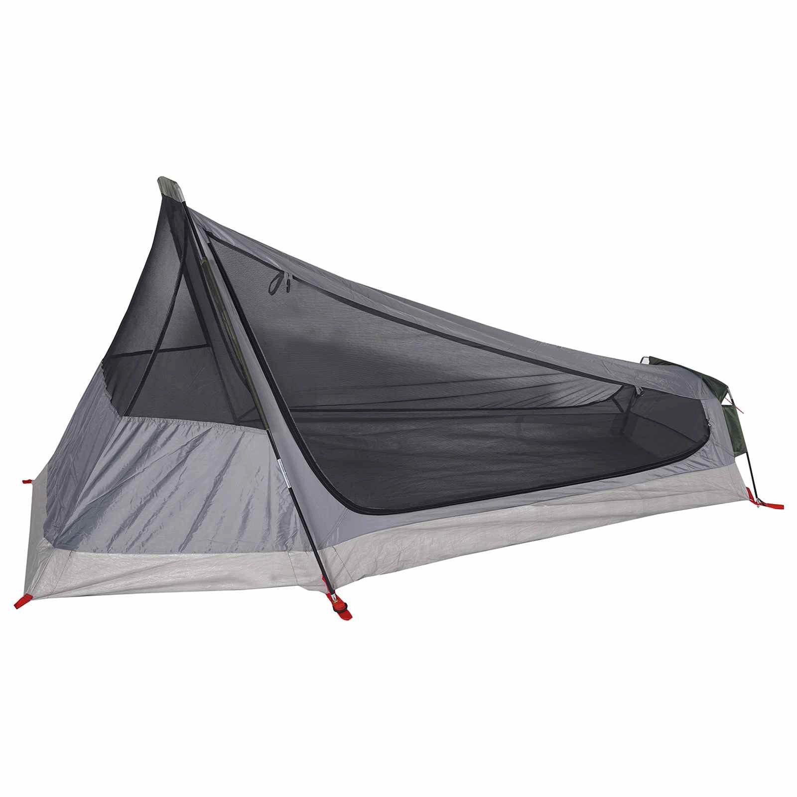 vidaXL Tunnelzelt Tunnelzelt 215 x 100 x 90 cm Olivgrün Polyester und Stahl, (1 tlg)