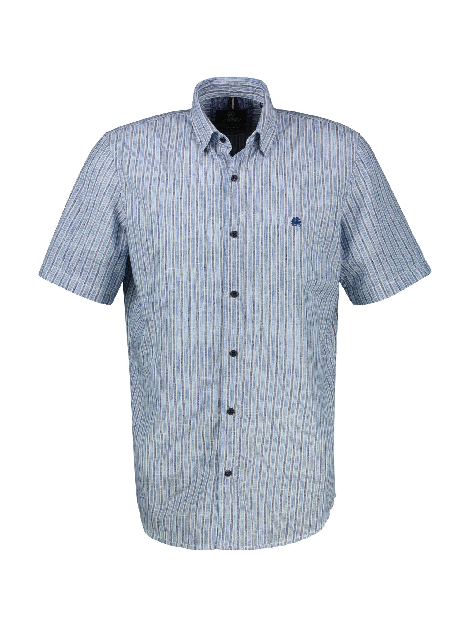 LERROS Kurzarmhemd mit Streifen Muster