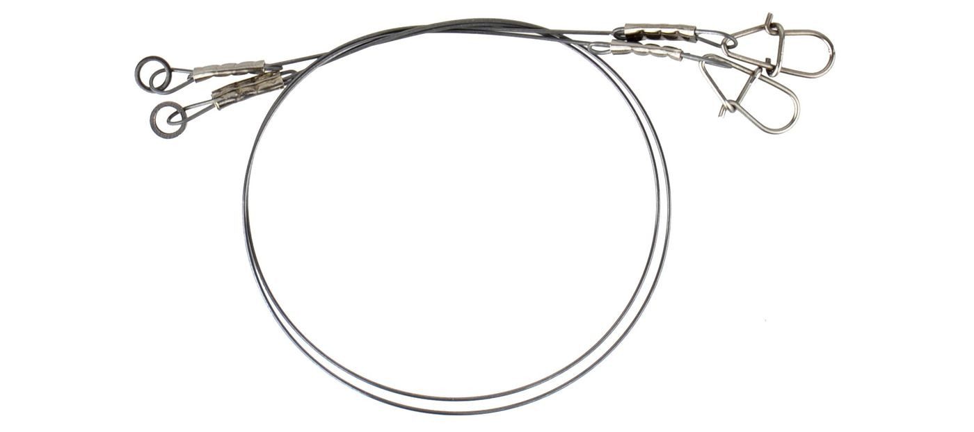 Vorfachschnur Savage Gear Titanium Jerkbait Vorfach 30cm 0,6mm 25kg - 2 Vorfächer