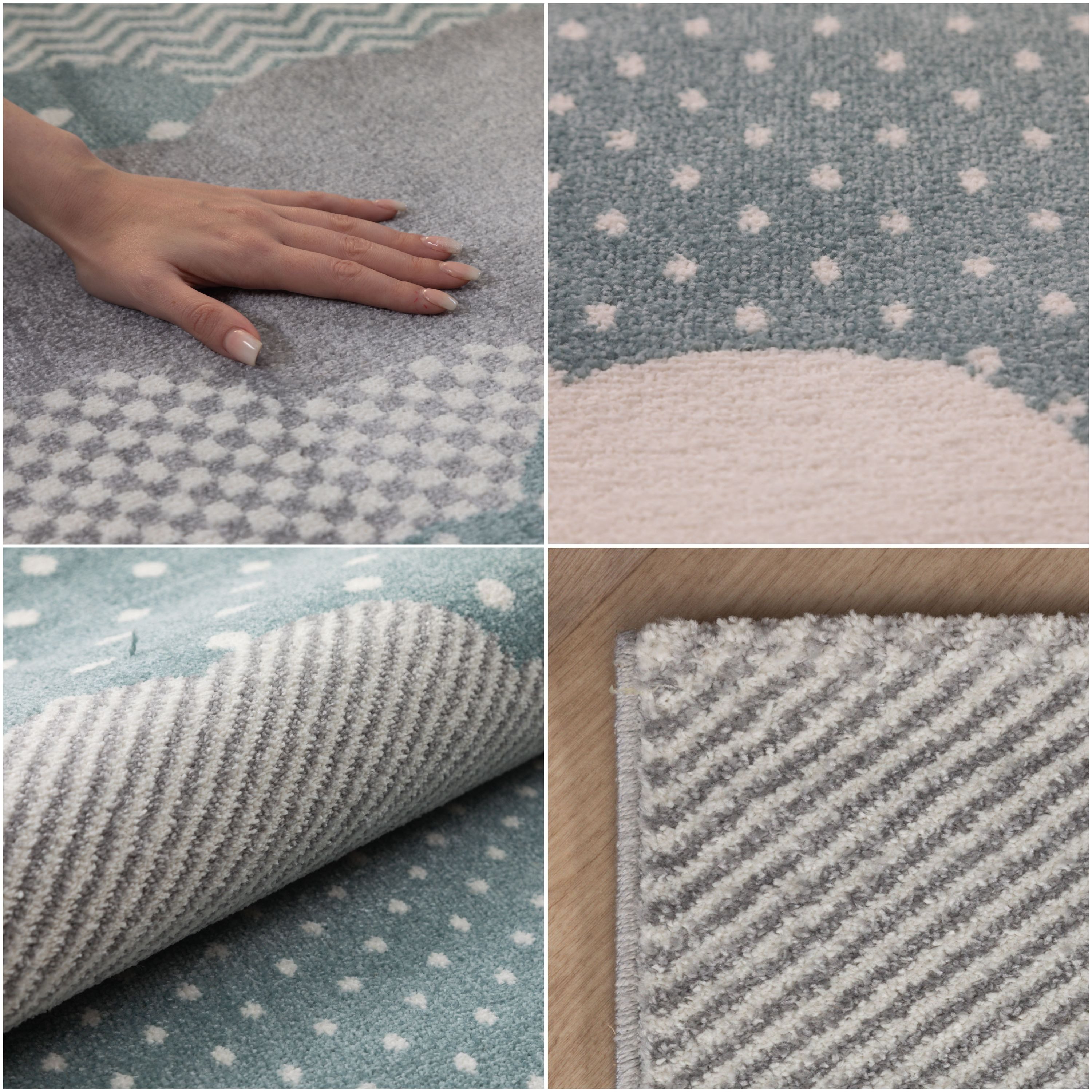 SIMPEX24 Teppich Wolken Design, Läufer, Höhe: günstig online kaufen