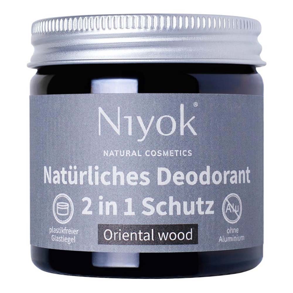Niyok Deo-Creme 2in1 Deodorant - Oriental Wood 40ml