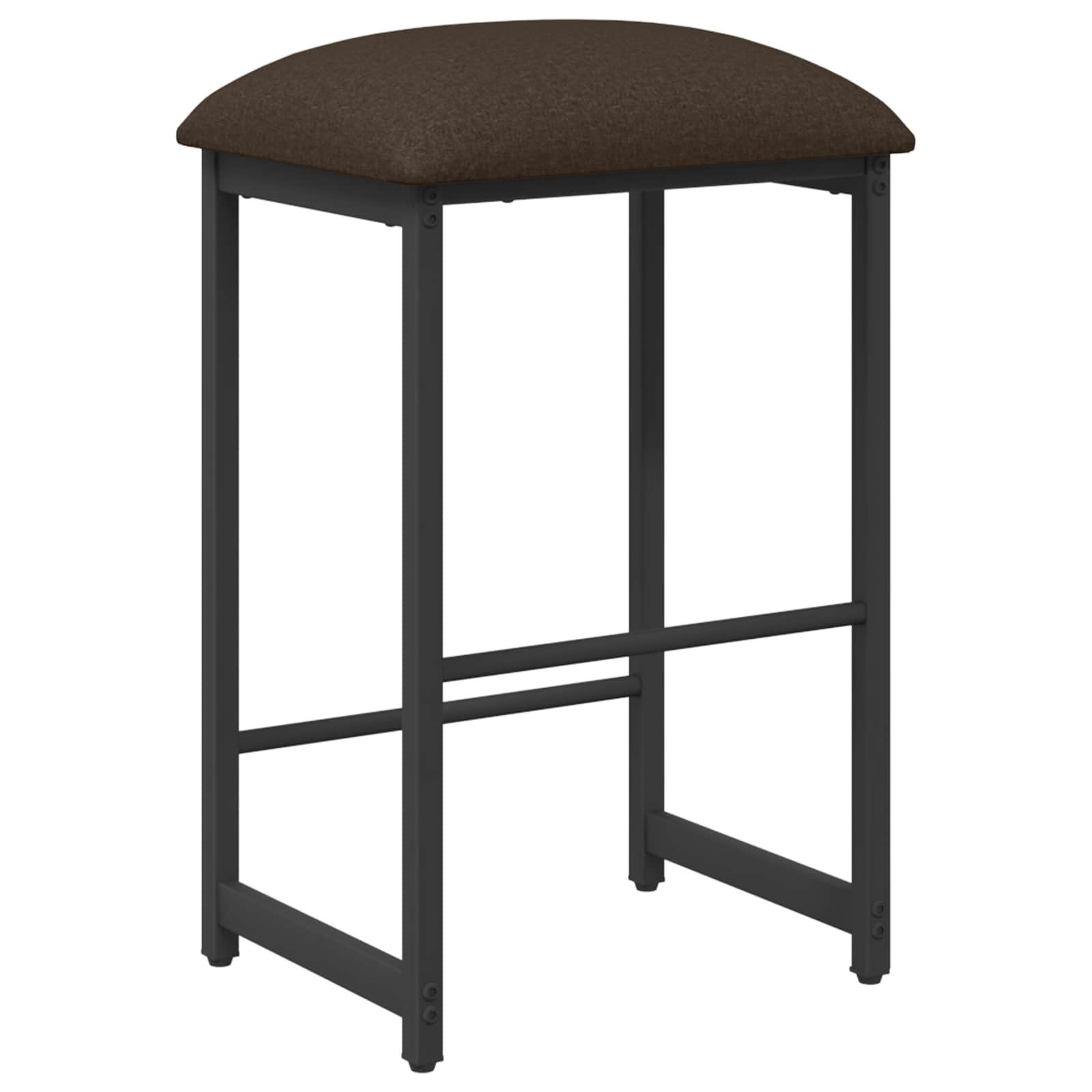 vidaXL Barhocker Barhocker Taupe 40 x 32 x 74 cm Holzwerkstoff (1 St)