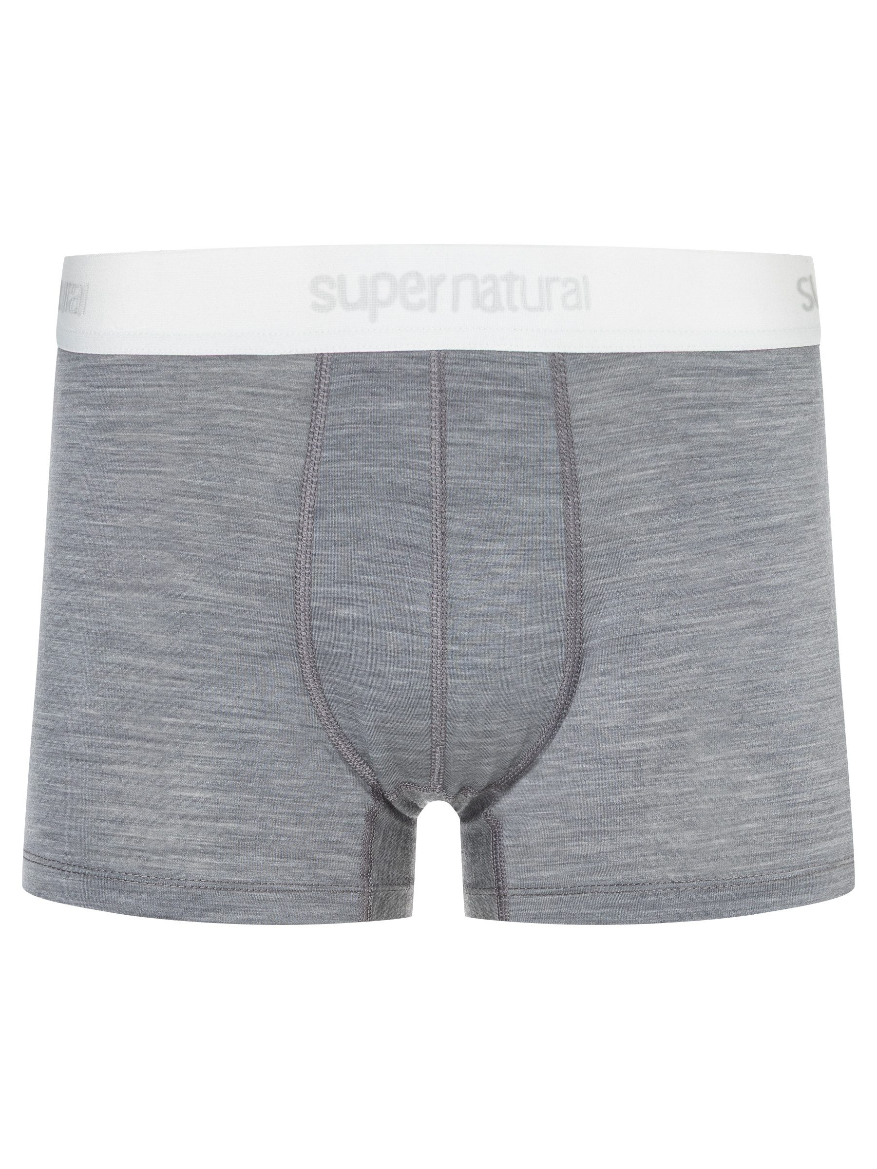 SUPER.NATURAL Boxershorts für Herren, nachhaltig, Merino M BIO BASE BOXER bio, atmungsaktiv