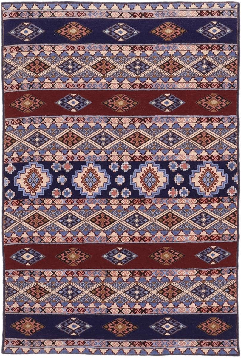 Orientteppich Russia 117x178 Handgeknüpfter Orientteppich, Nain Trading, rechteckig, Höhe: 5 mm