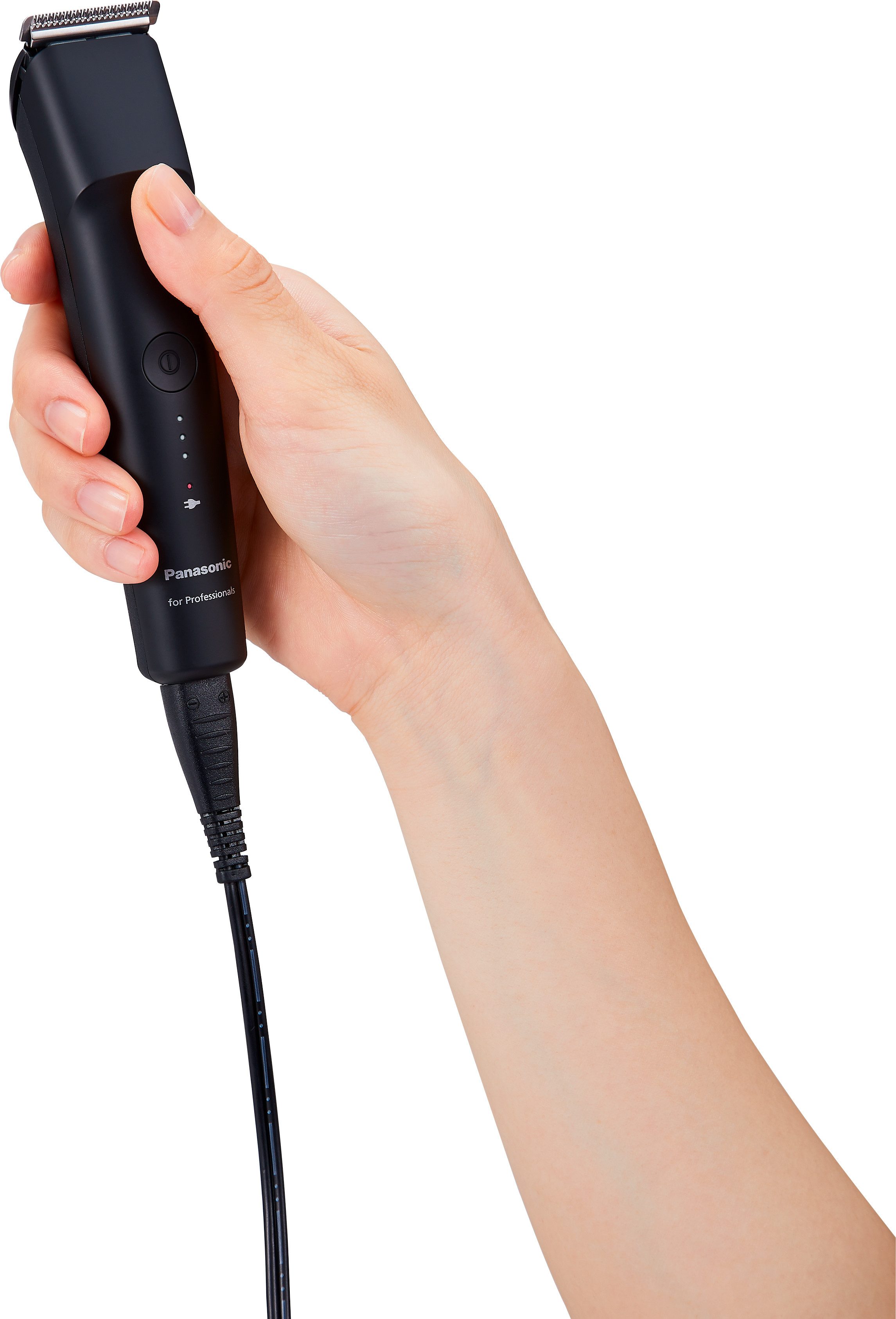 Panasonic Haarschneider Panasonic Haarschneidemaschine ER-GP23, 30% Geräuschreduzierung schwarz