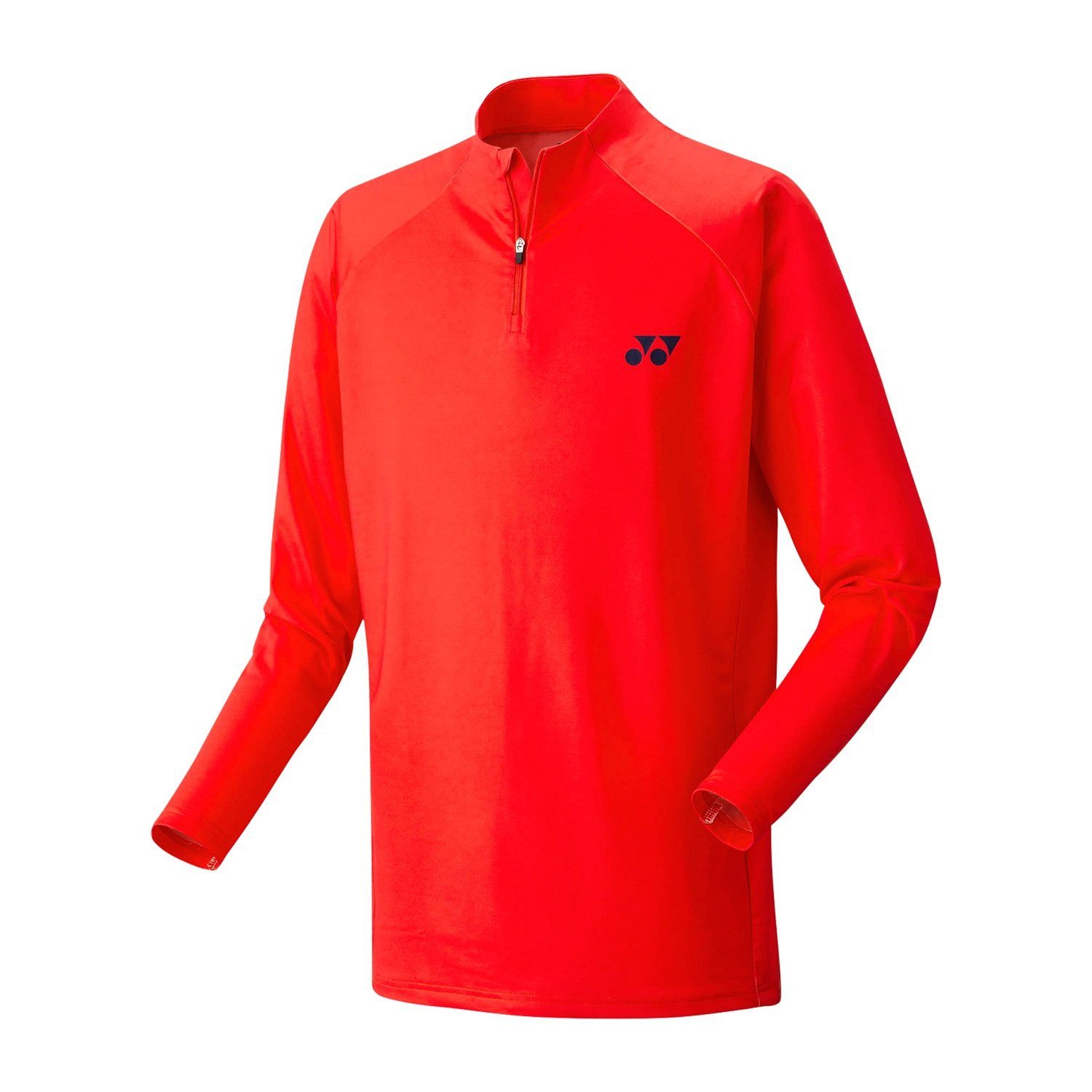 Langarmshirt 1/2 Zip Club Team rot Herren