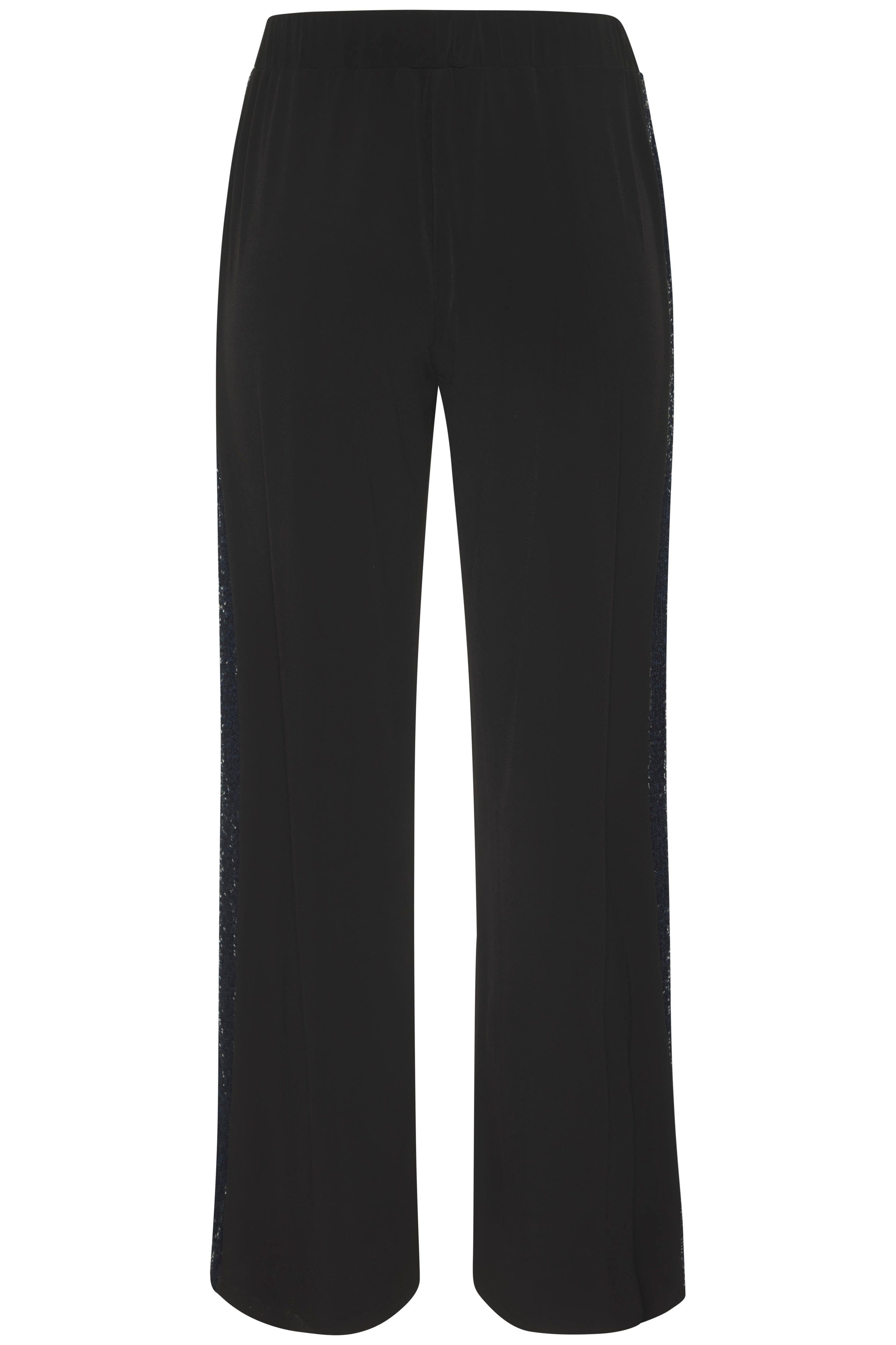 LASCANA Schlupfhose mit Pailettenstreifen, Partyhose, festlich