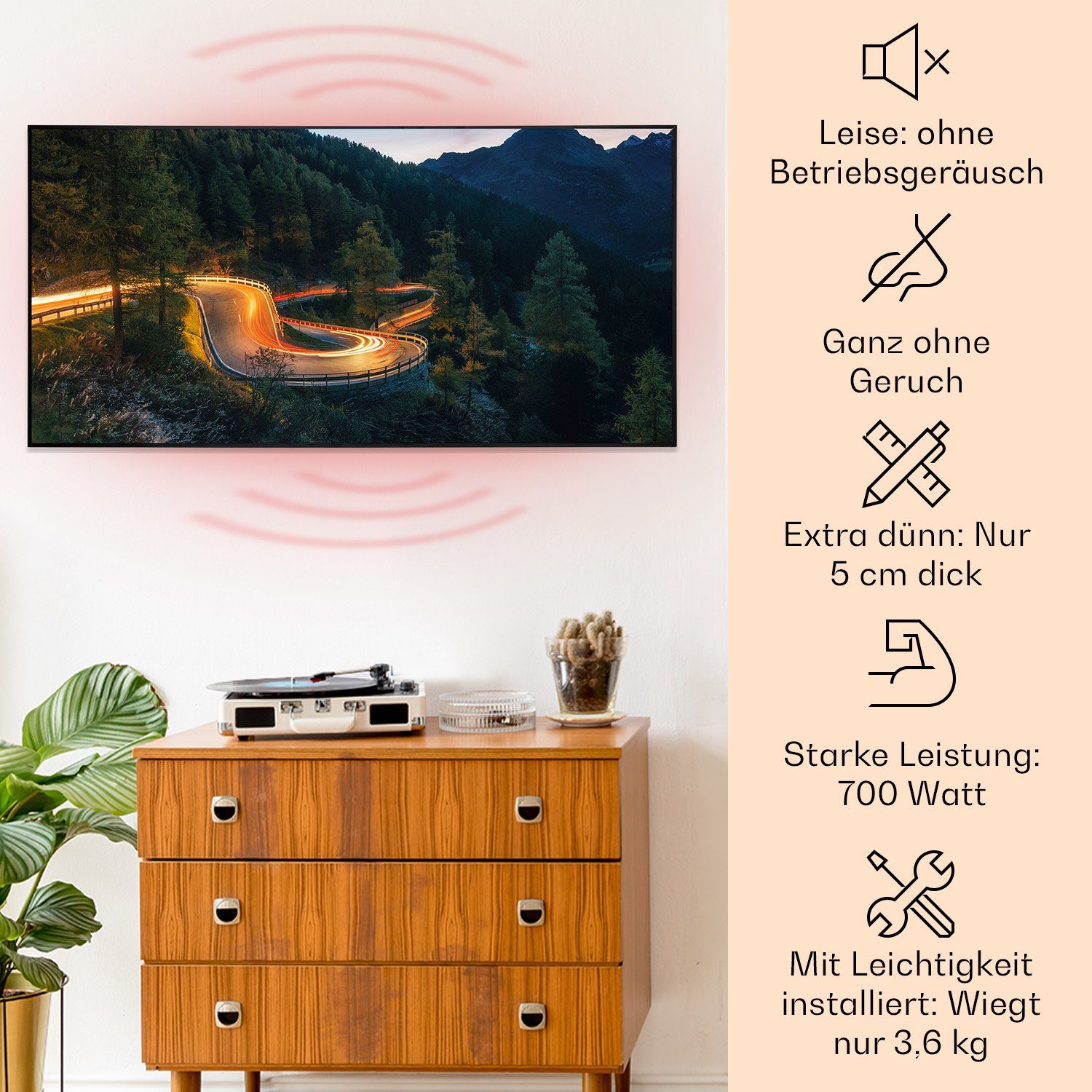 Klarstein Heizkörper Wonderwall Air Art Smart günstig online kaufen