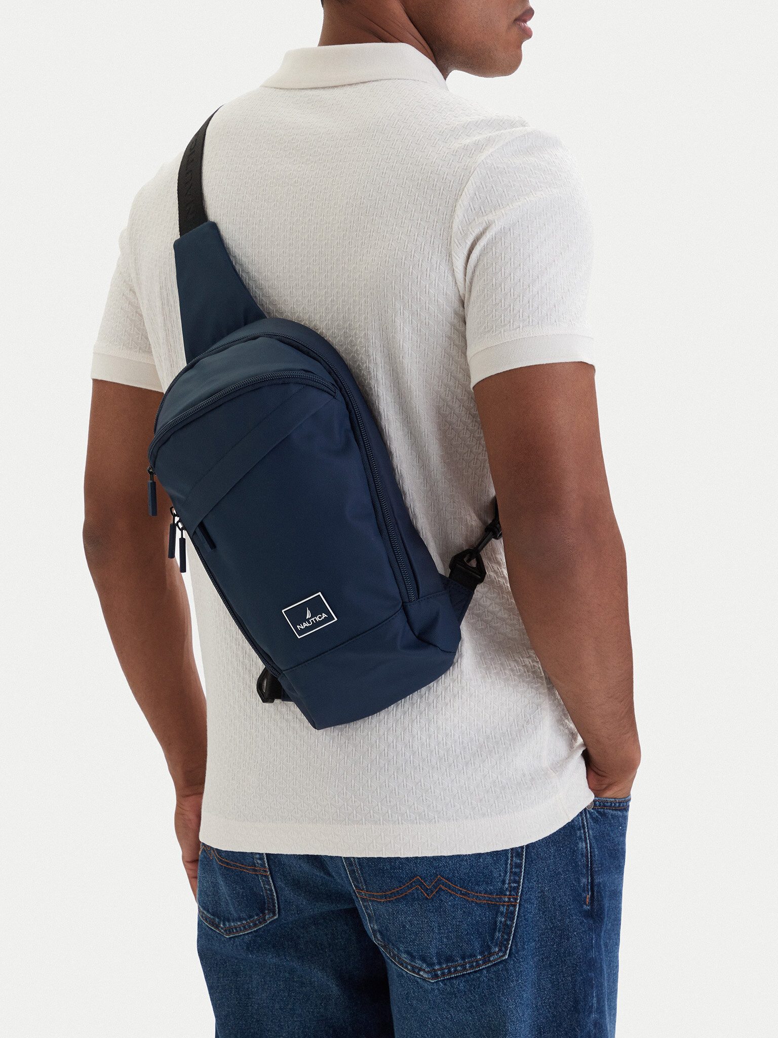 NAUTICA Handtasche Nautica Herrenhandtasche Marineblau NAUTICA-CWBEO-NTC-P-004-09 Marineb