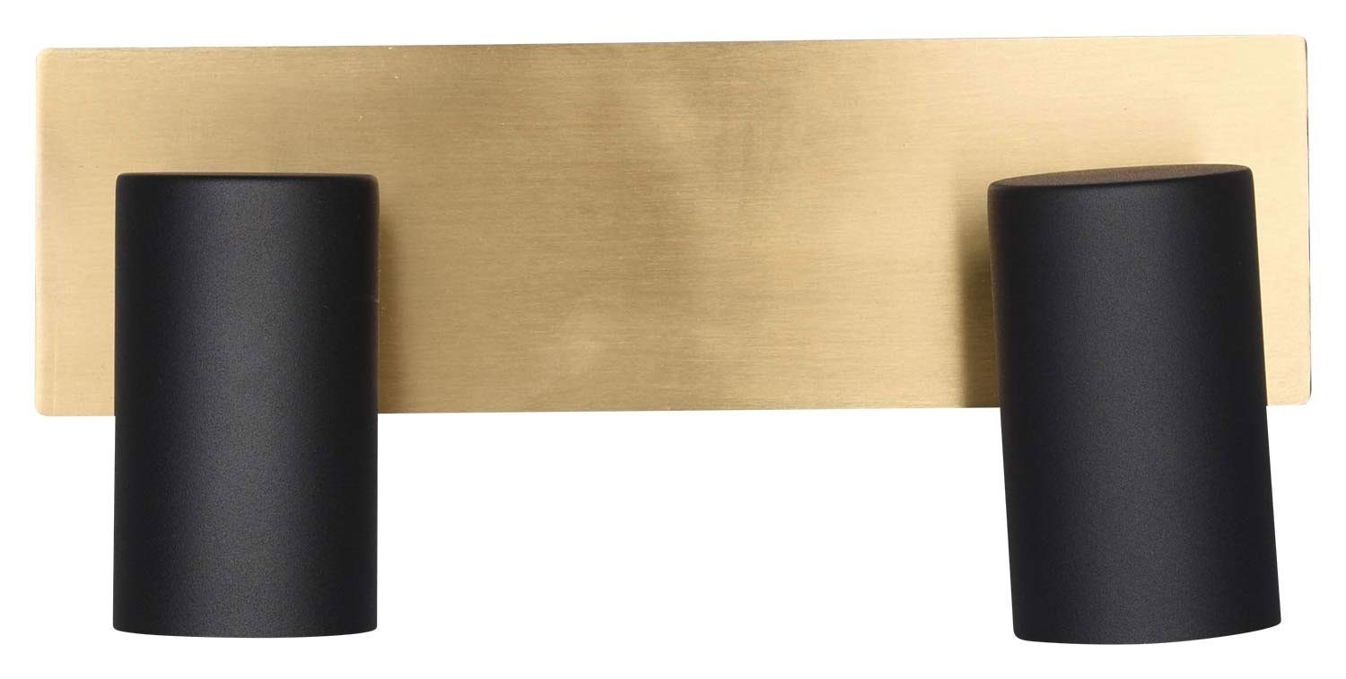 Goldgelb, MARLEY, TRIO Leuchtmittel, 30 2-flammig, Breite cm, Schwarz, Deckenstrahler ohne Leuchten Metall