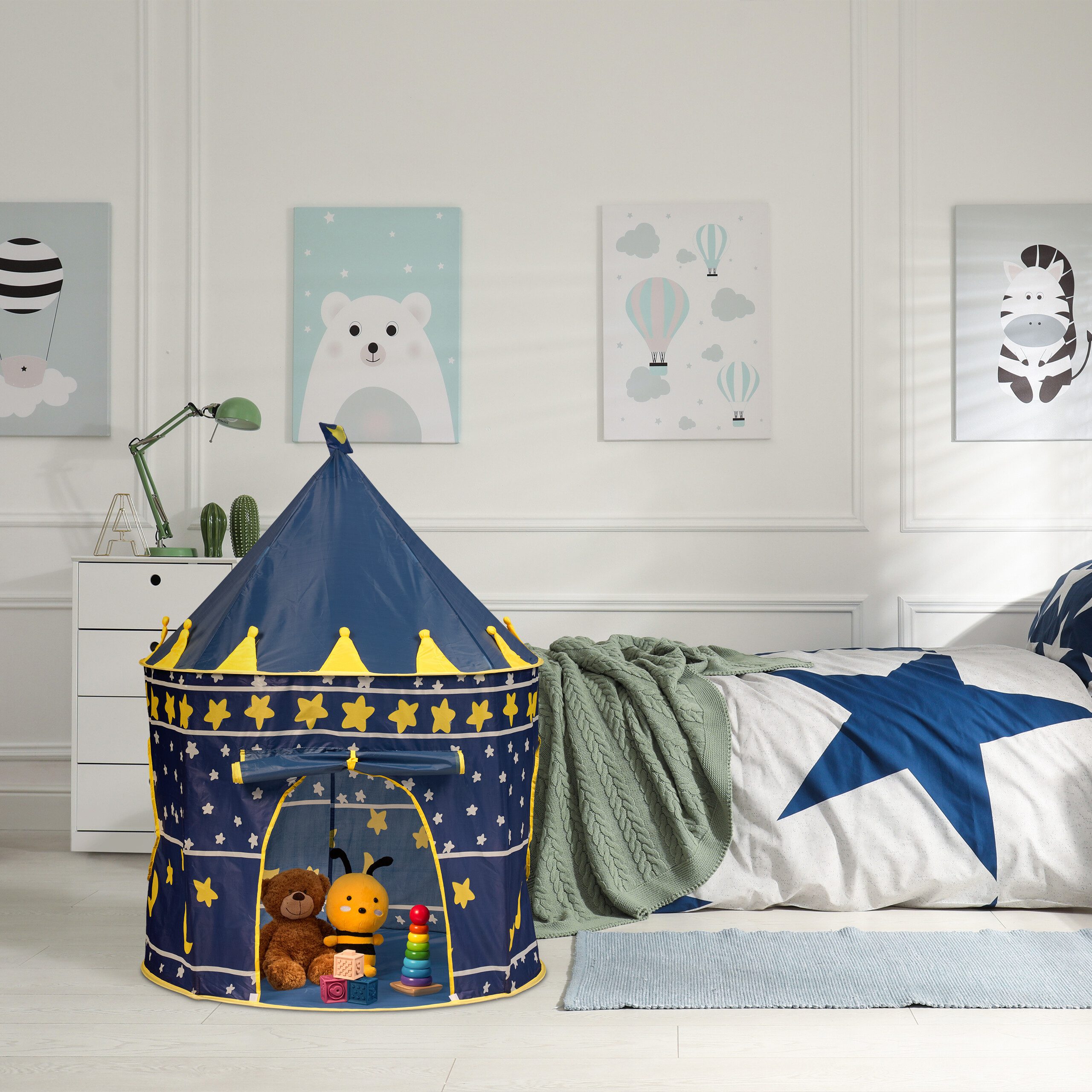 relaxdays Spielzelt Mond und Sterne günstig online kaufen