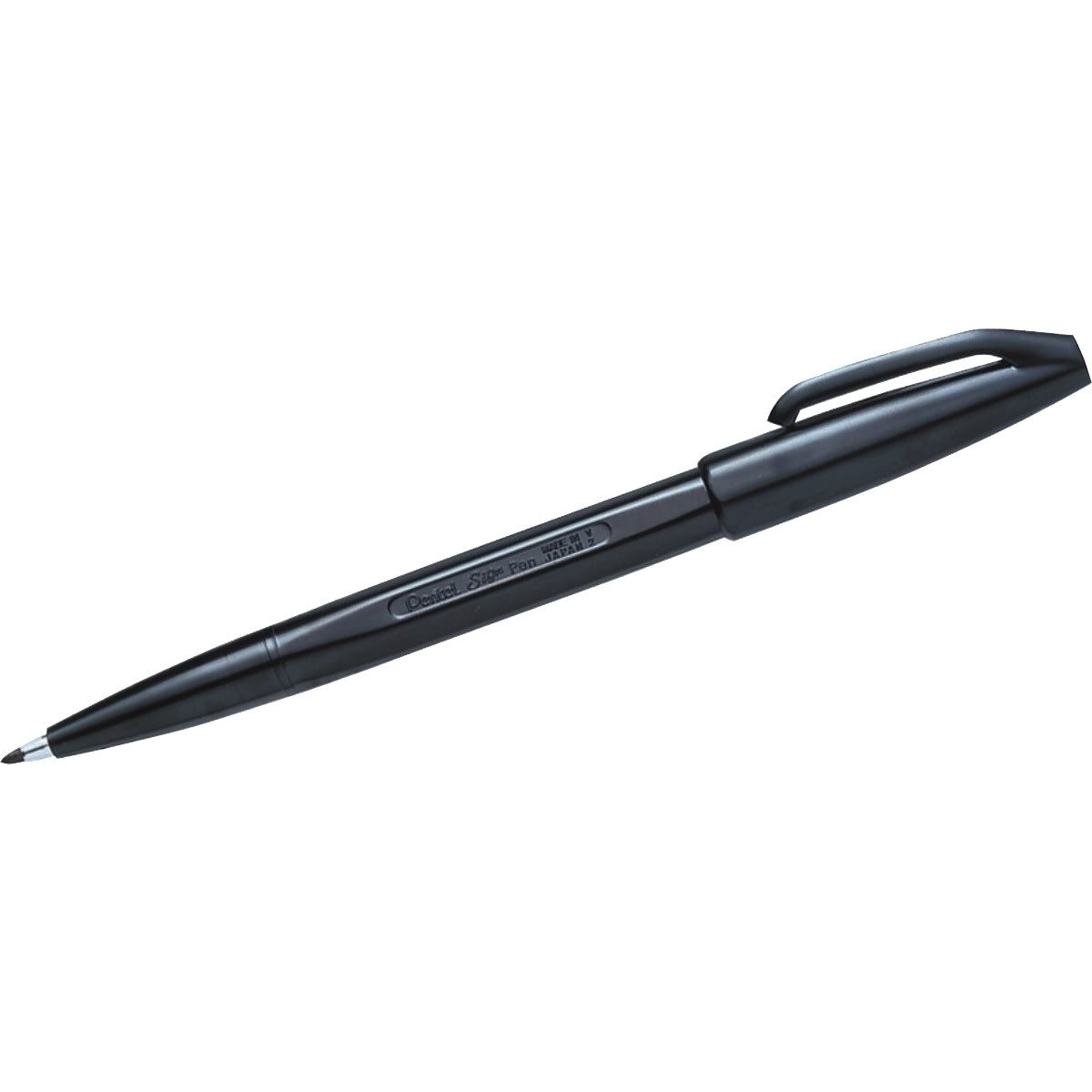 PENTEL Filzstift Faserschreiber S520 schwarz (12 Stück)