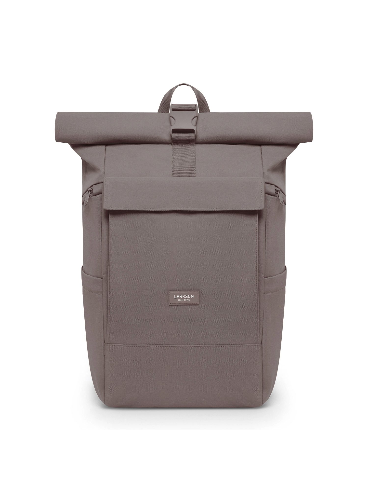 LARKSON Cityrucksack No 4 Large Rolltop Rucksack für Damen und Herren (1-tlg), Geräumiger Rolltop Rucksack für Reisen, Wasserabweisend