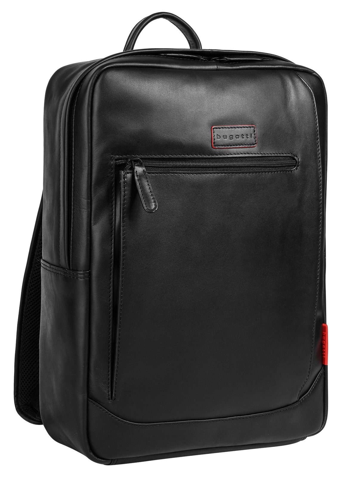 bugatti Laptoprucksack CLARK, echt Leder