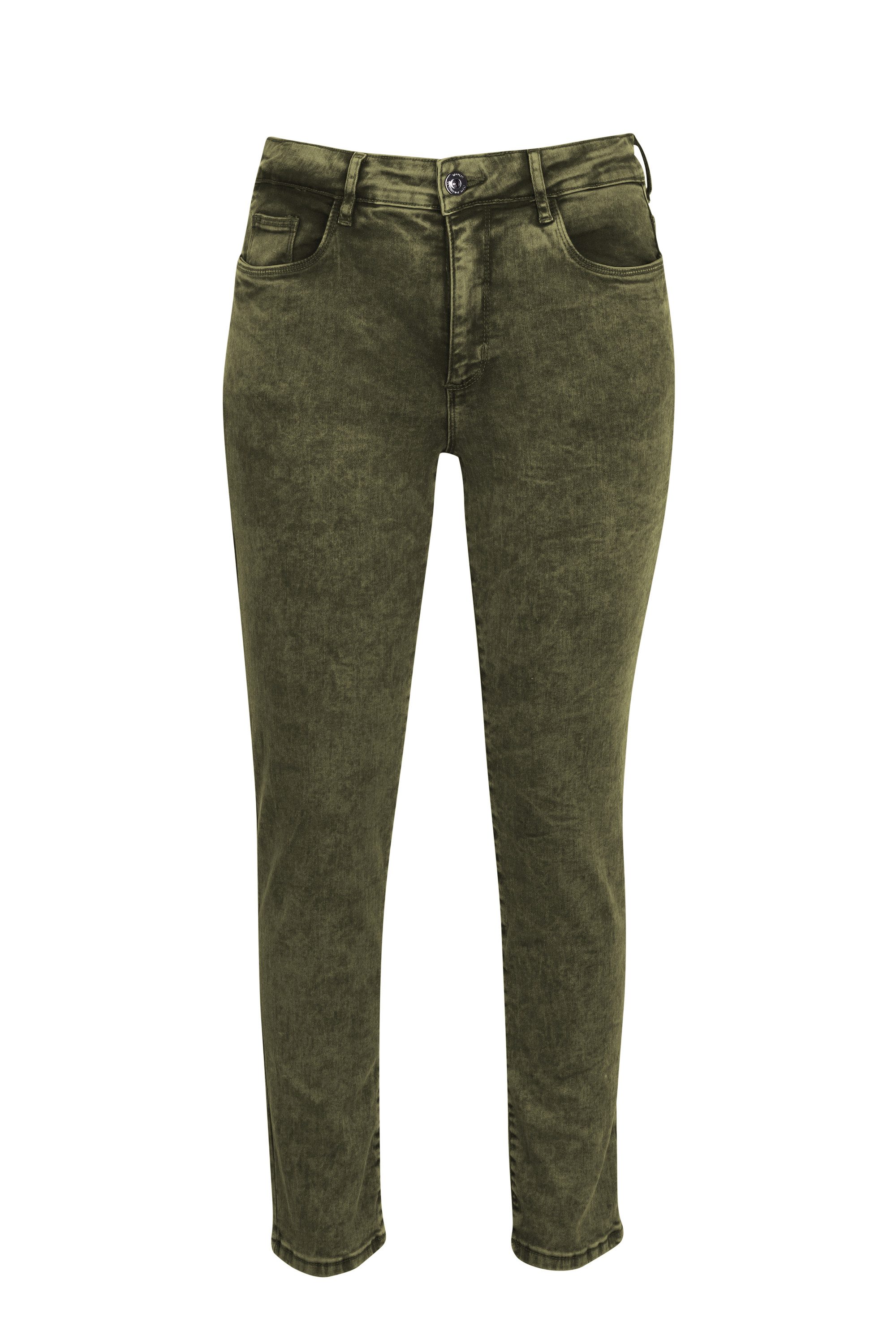 STOOKER WOMEN 5-Pocket-Jeans Florenz Colour autumn Slim Fit Jeans Slim Fit Casual Clean Wash Denim Jeans für Damen