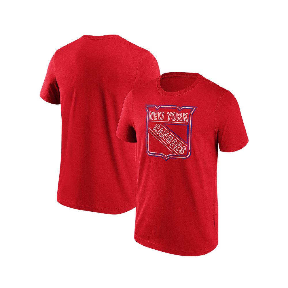 New York Rangers T-Shirt New York Rangers Edge Graphic T-Shirt