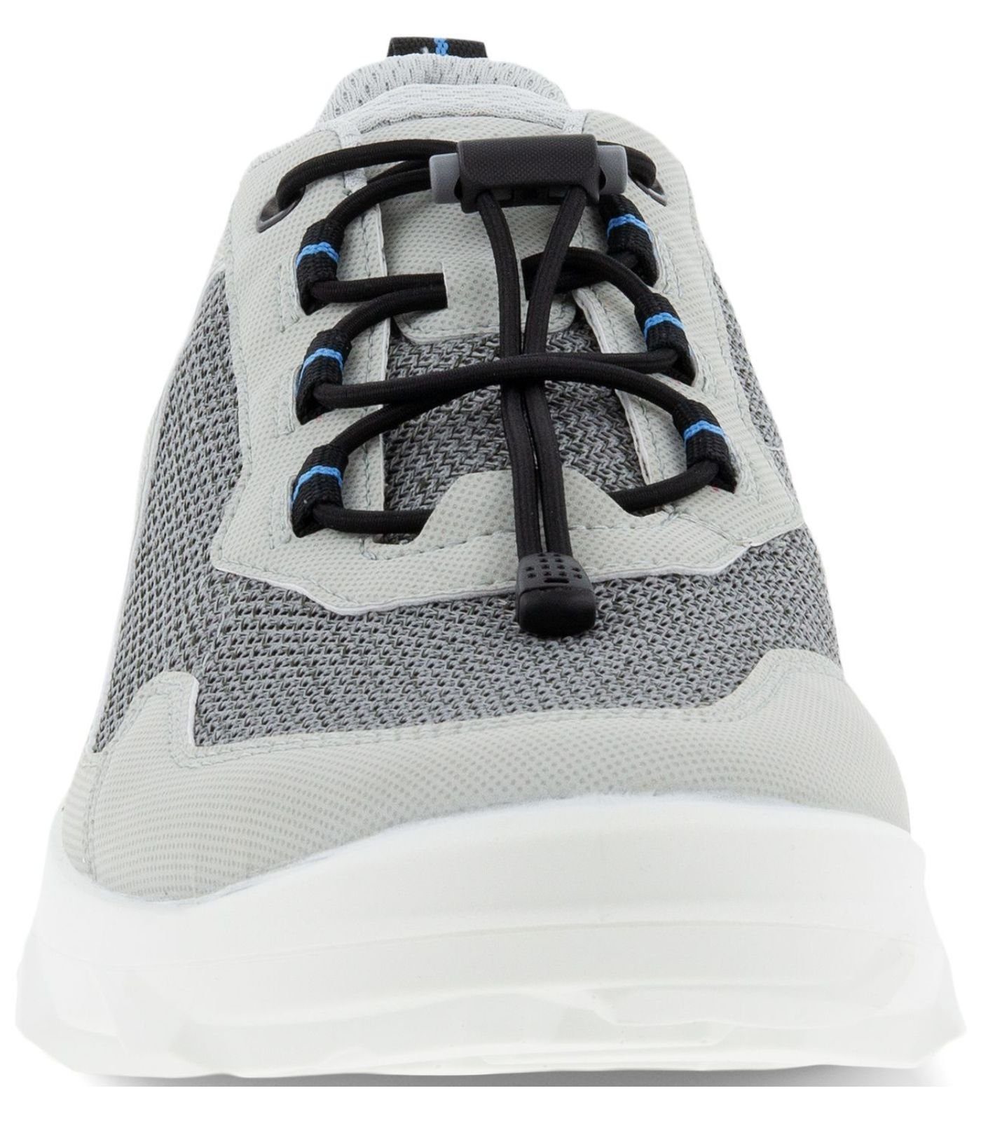 Ecco Sneaker Sneaker Silber Synthetik/Textil Grau