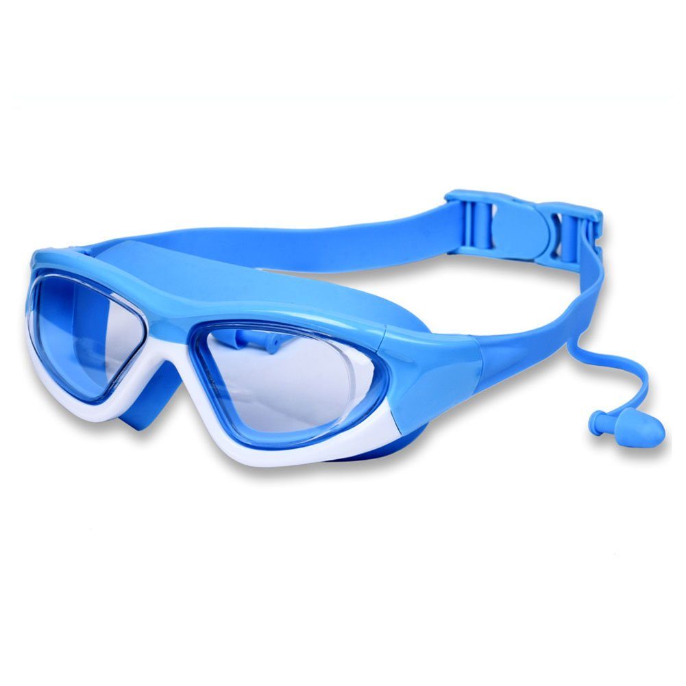 Schwimmbrille Antibeschlag Mädchen Kinder und Schwimmbrille Taucherbrille Jungen wimm Blau für