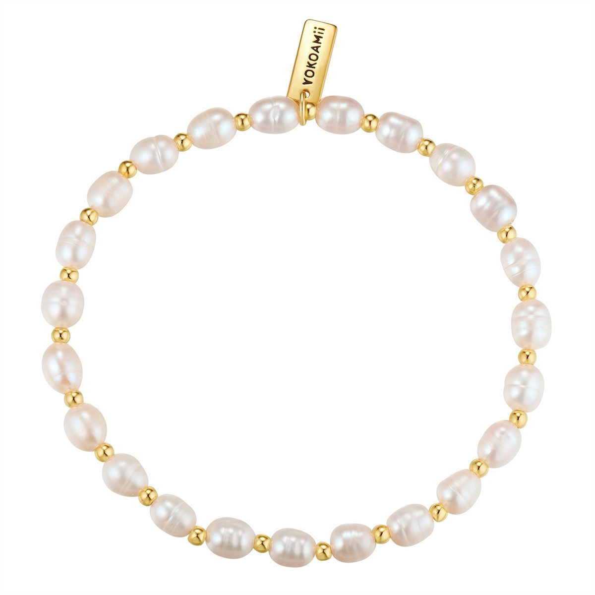 Yokoamii Perlenarmband Y508 (1-tlg), mit Süßwasser-Zuchtperle günstig online kaufen