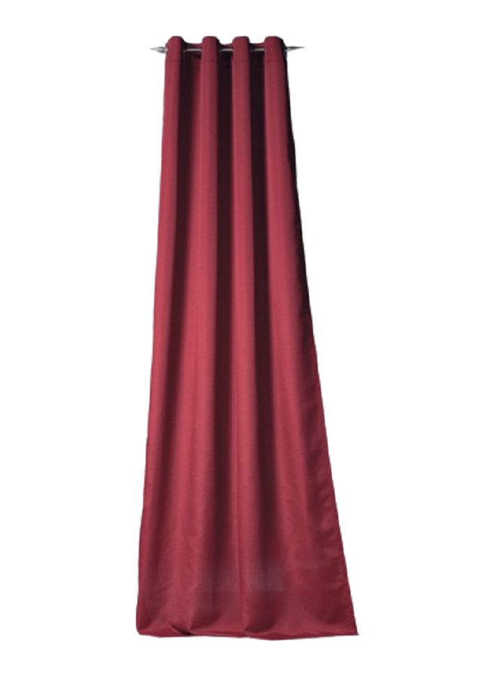 Clever-Kauf-24 Gardine Ösenschal Titan, BxH 135x245cm, günstig online kaufen